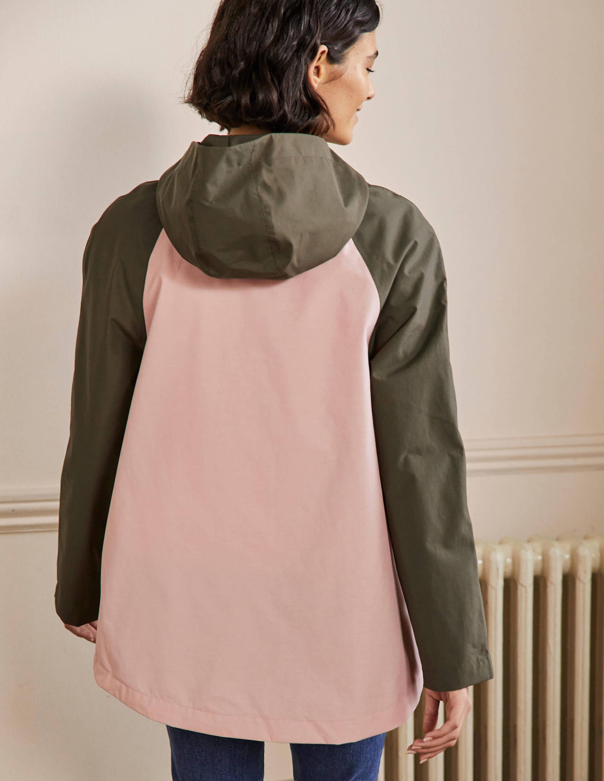 Belle Packaway Anorak-Milkshake/Khaki - Image 3