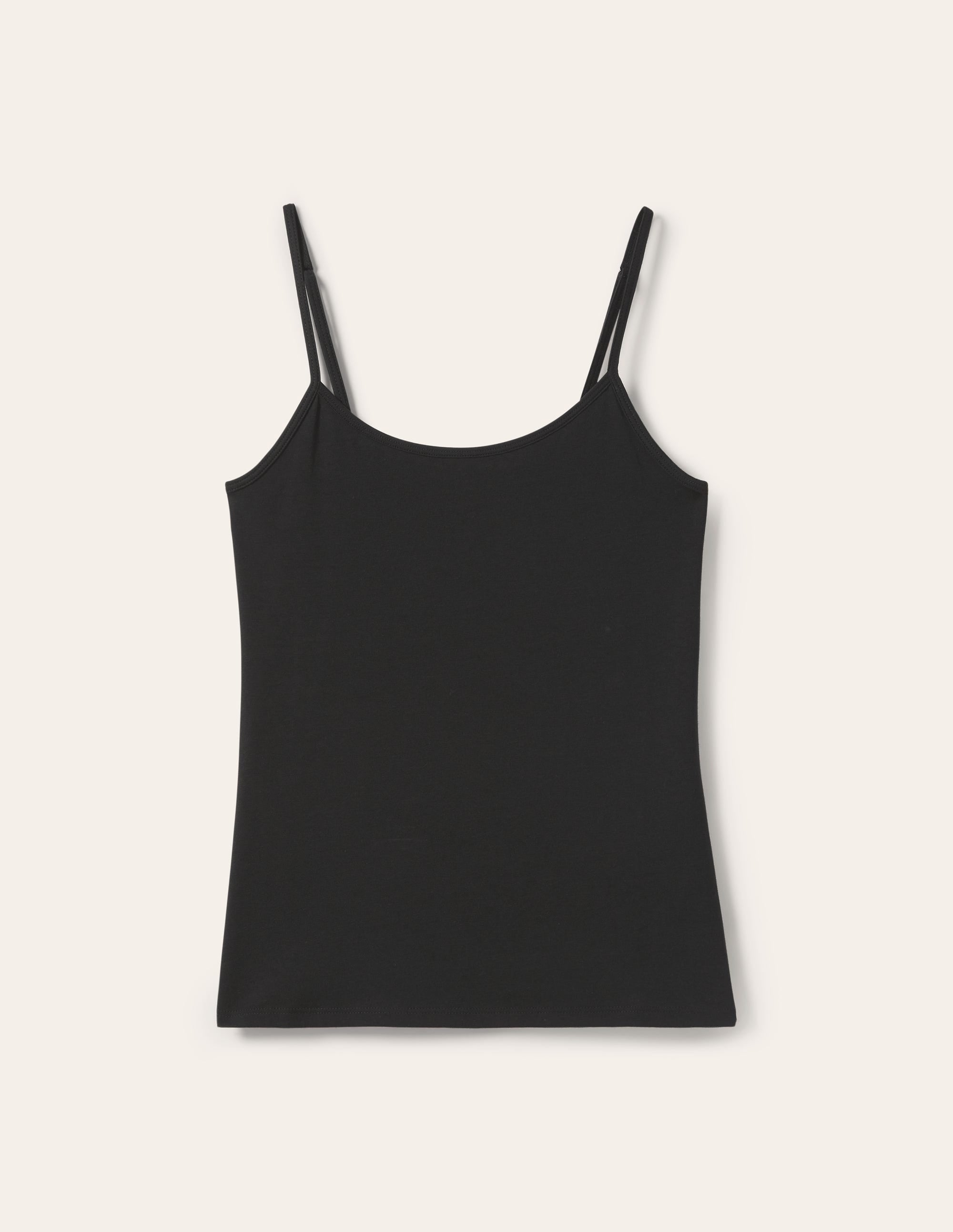 Plain Cami Top-Black - Image 10