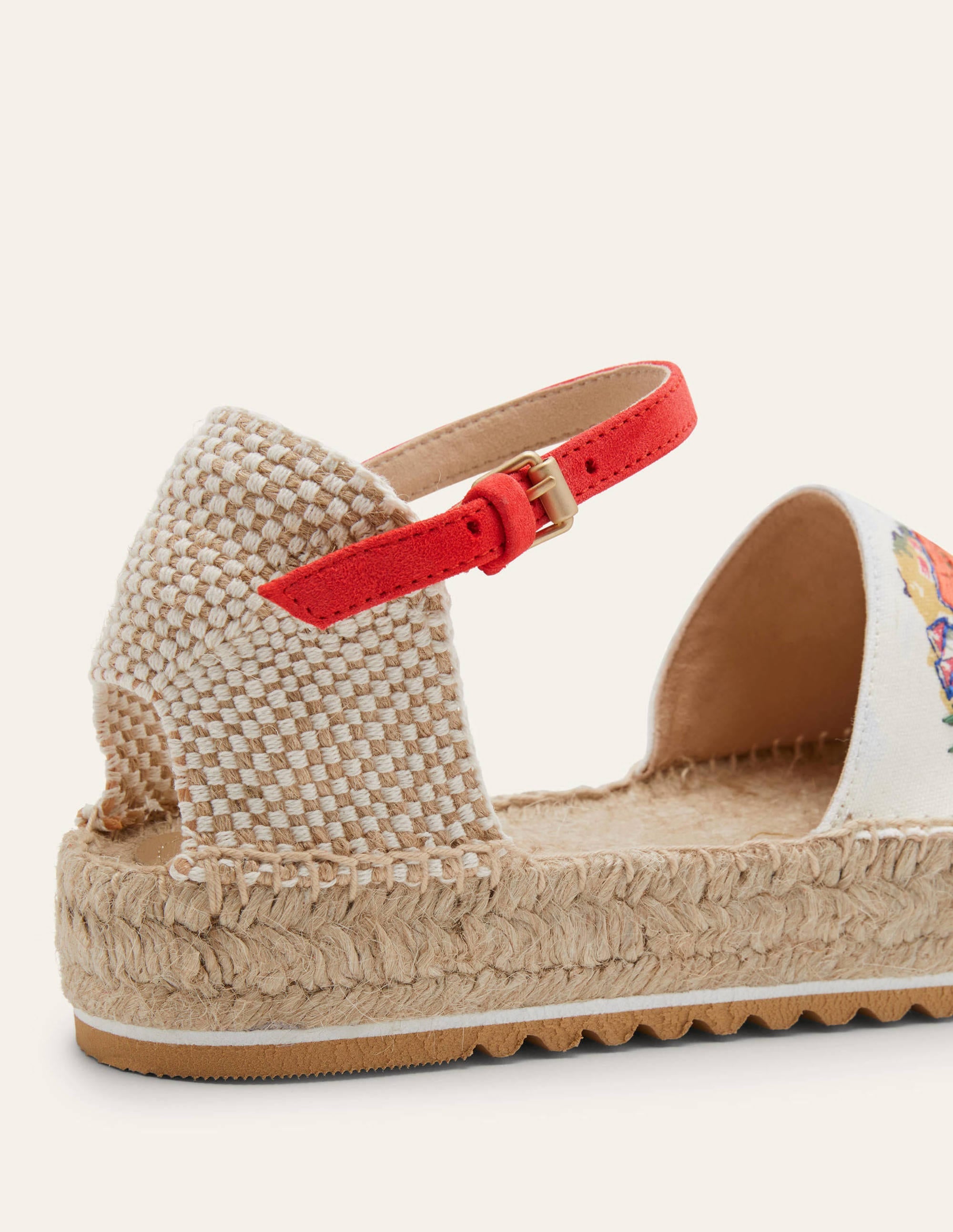 Flatform Espadrilles-Ivory, Paradise Bay - Image 3