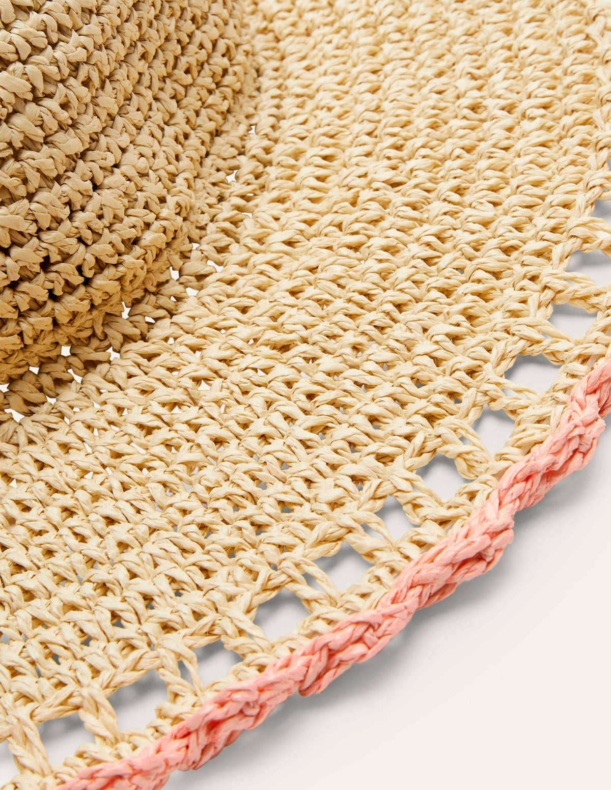 Sun Hat-Natural/Azalea-2