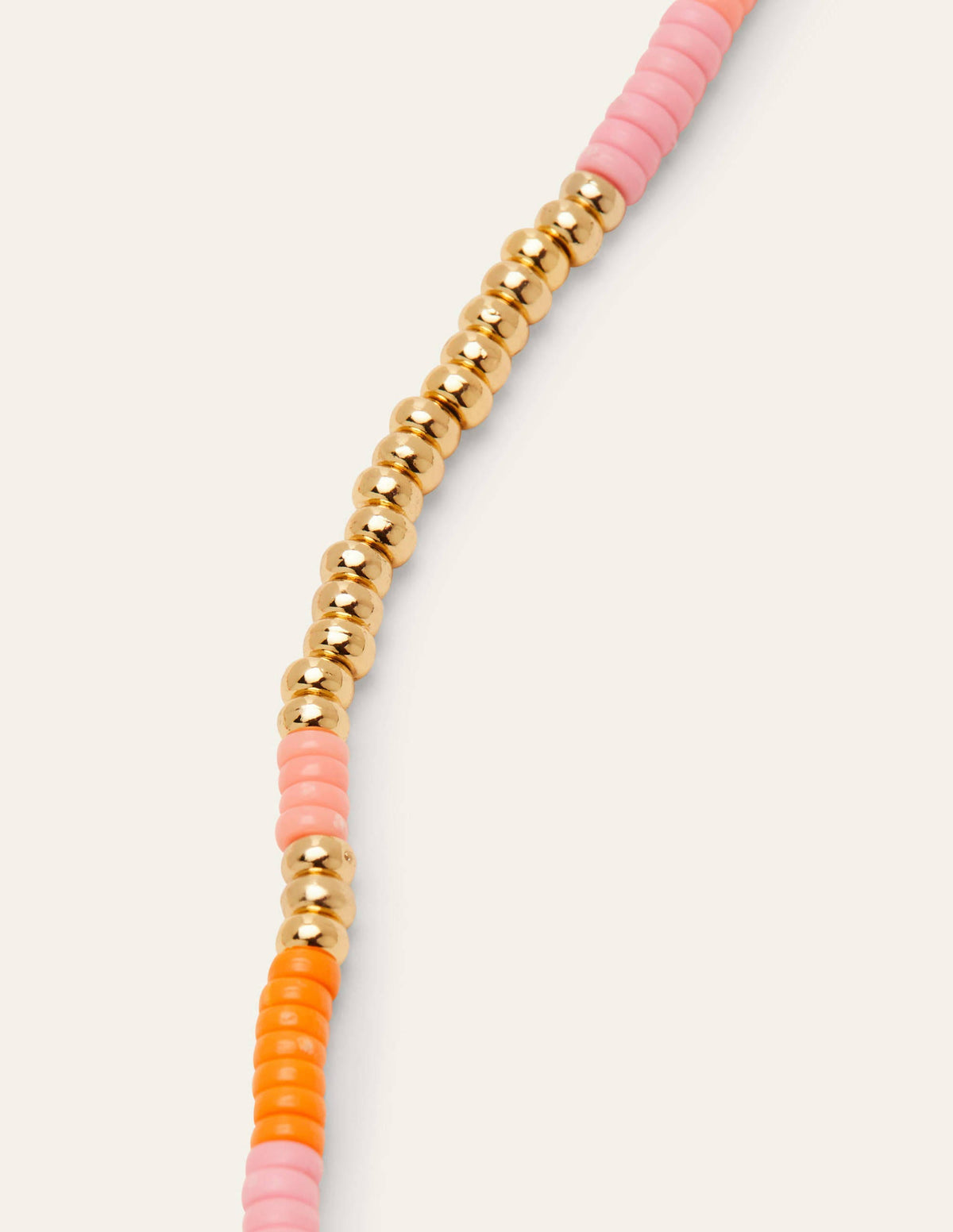 Beaded Necklace-Pink Multi - Image 2