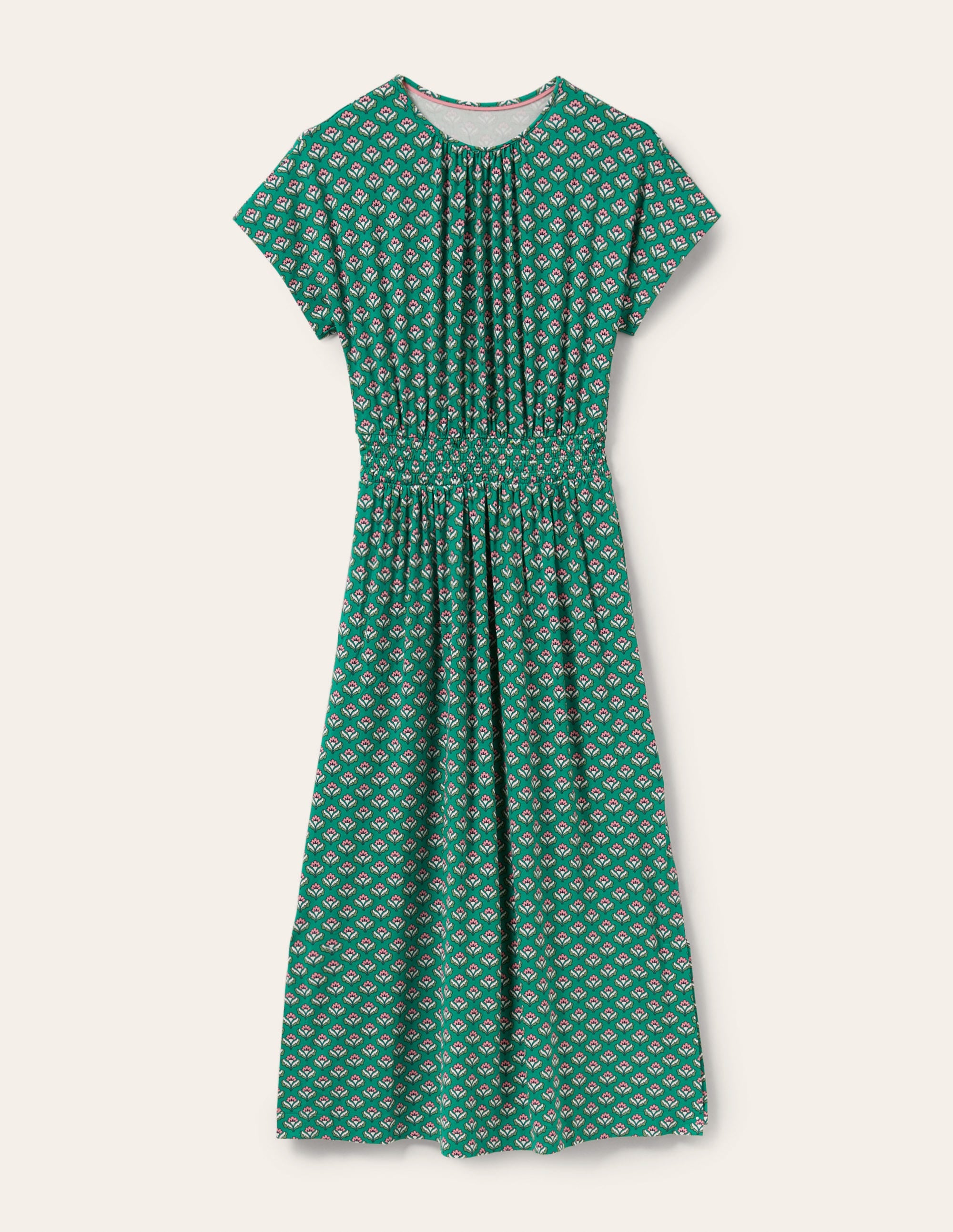 Jersey Midi Dress-Highland Geo - Image 7
