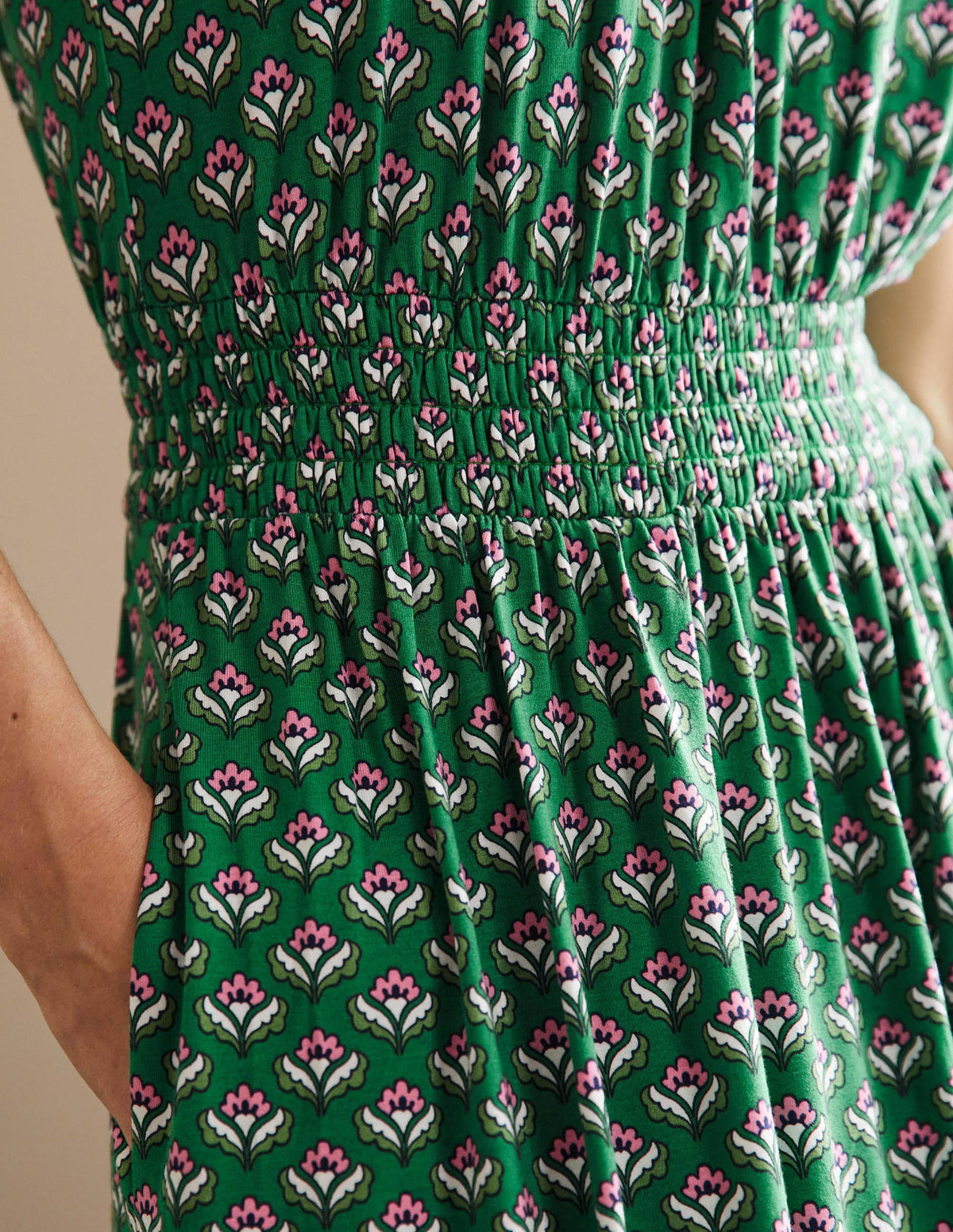 Jersey Midi Dress-Highland Geo-2