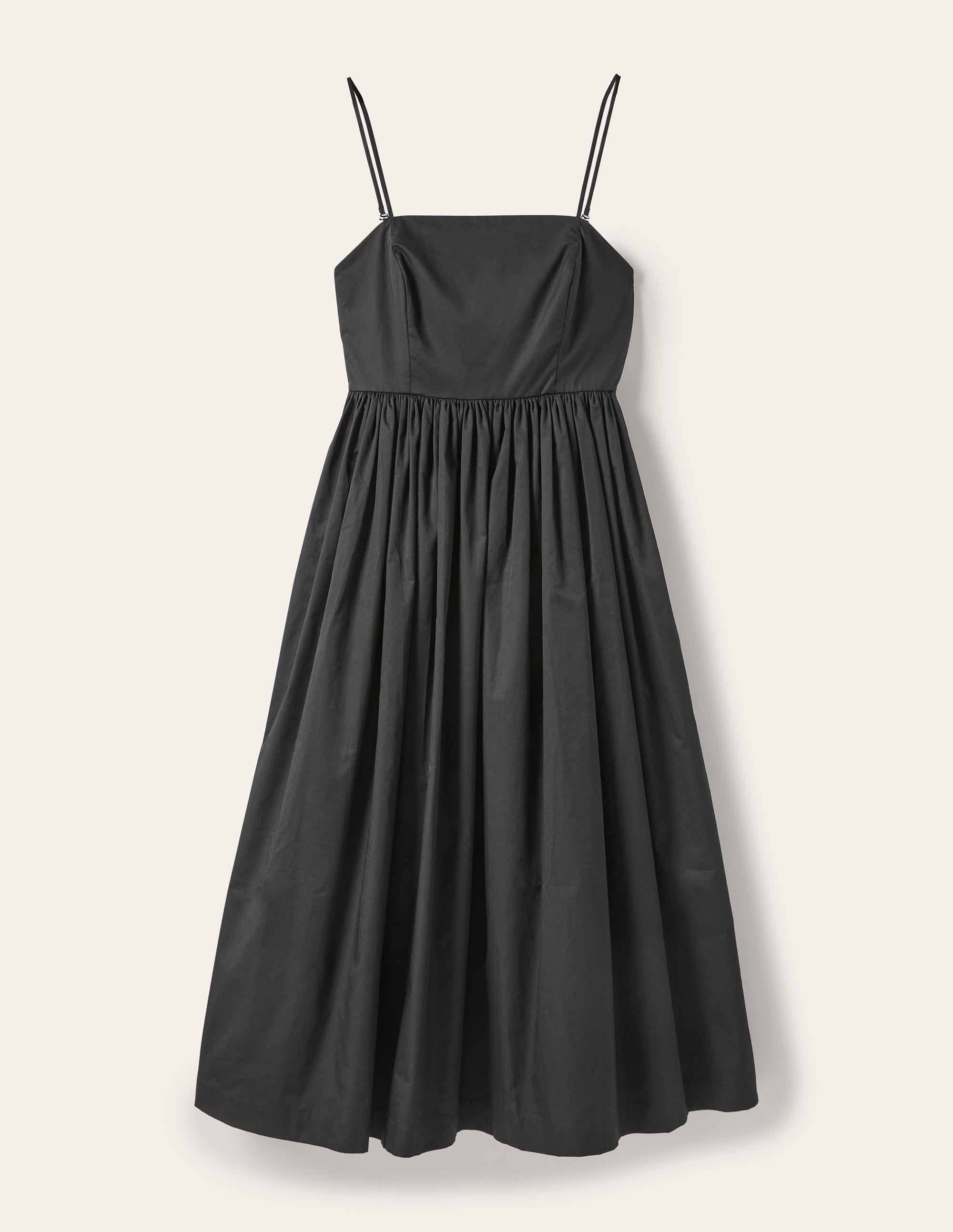 Emily Strapless Midi Dress-Black - Image 7