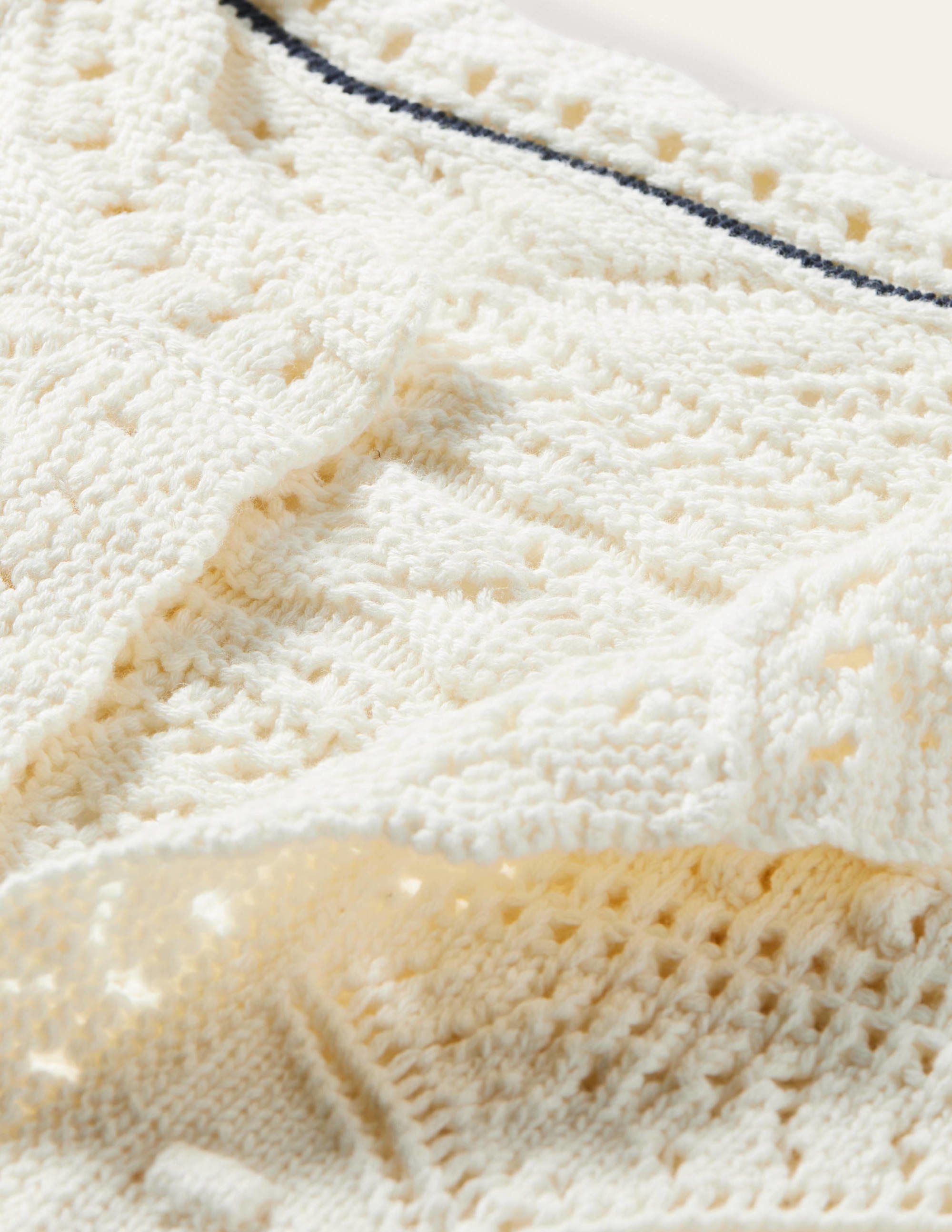 Claudia Textured Knit Cardigan-Ivory - Image 5