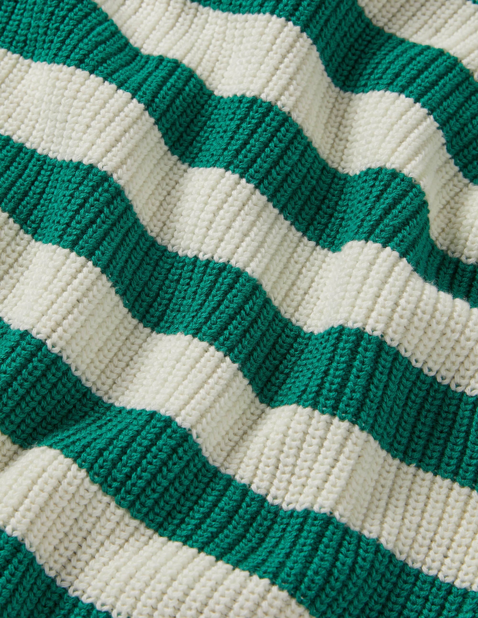 Striped Wide Sleeve Jumper-Shady Glade, Formica Pink - Image 6