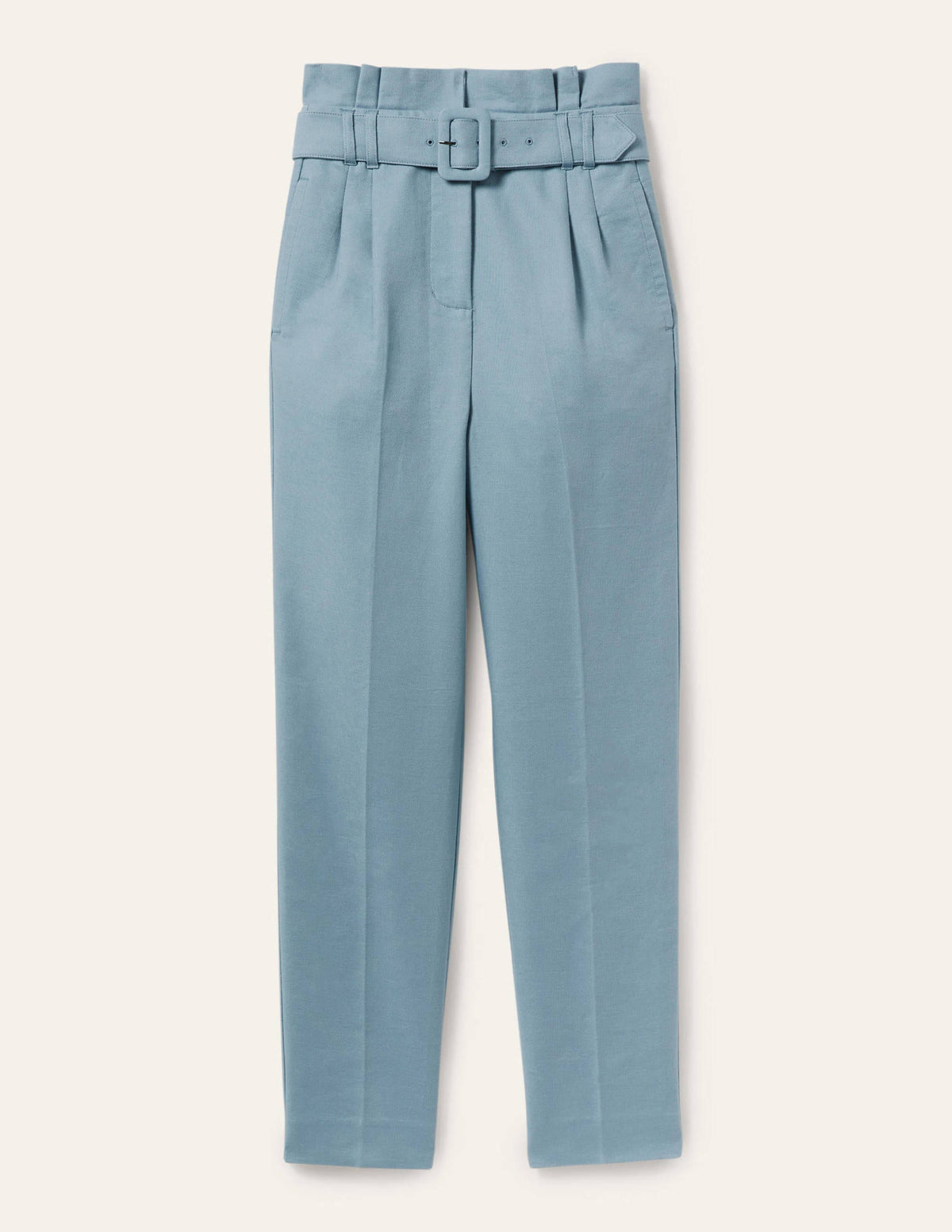 Carrie Paperbag Trousers-Mountain Spring Blue - Image 5
