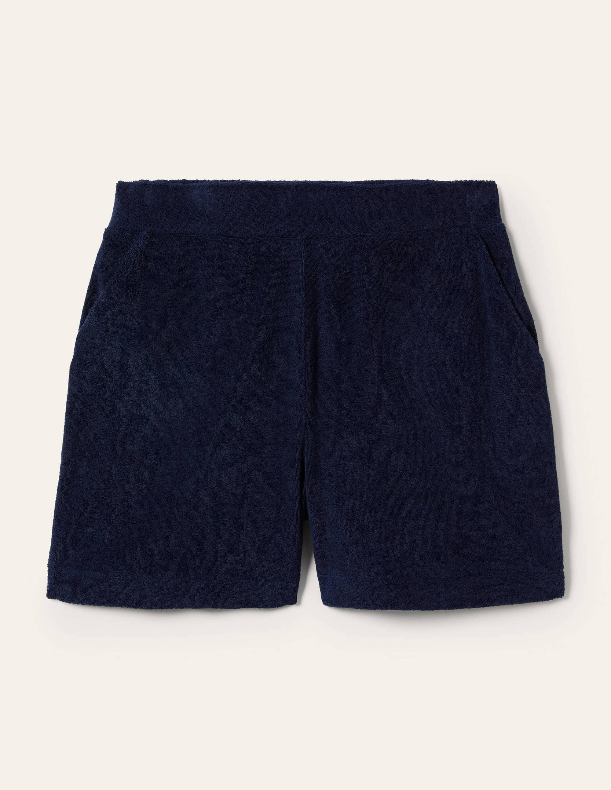 Erica Towelling Shorts-Navy - Image 5