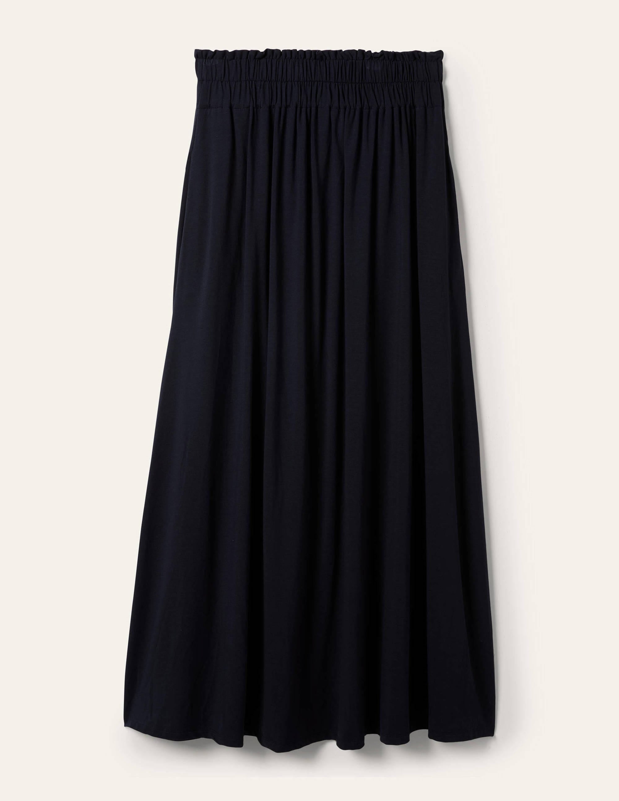 Pull On Jersey Maxi-Navy - Image 5