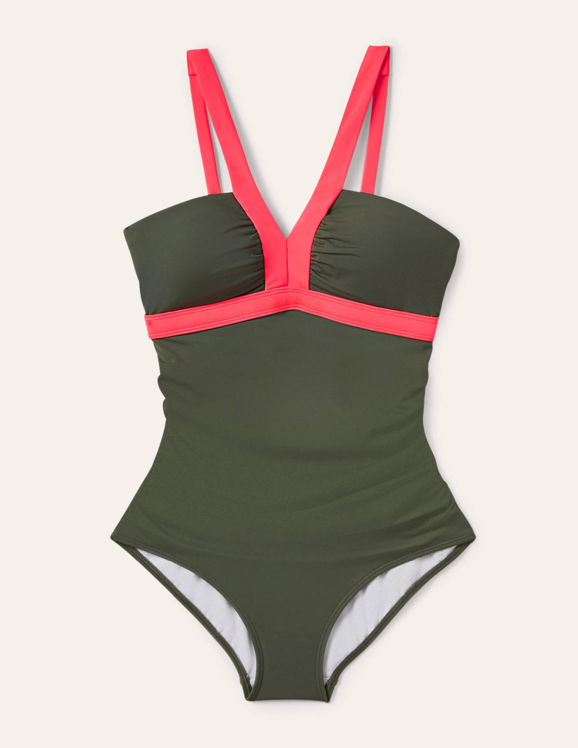 Corsica V-neck Swimsuit-Marsh Colourblock - Image 6