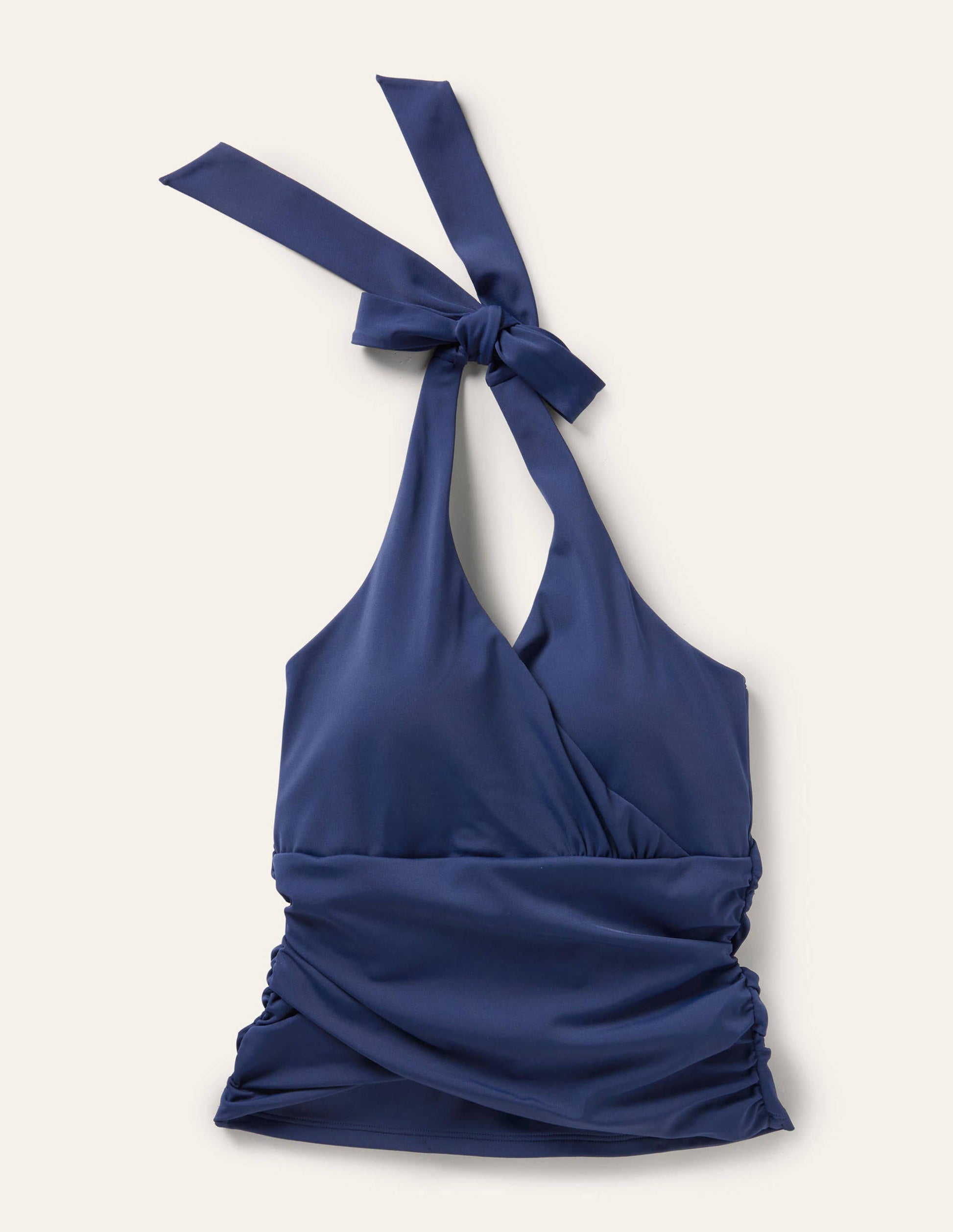 Levanzo Halter Tankini Top-French Navy-7