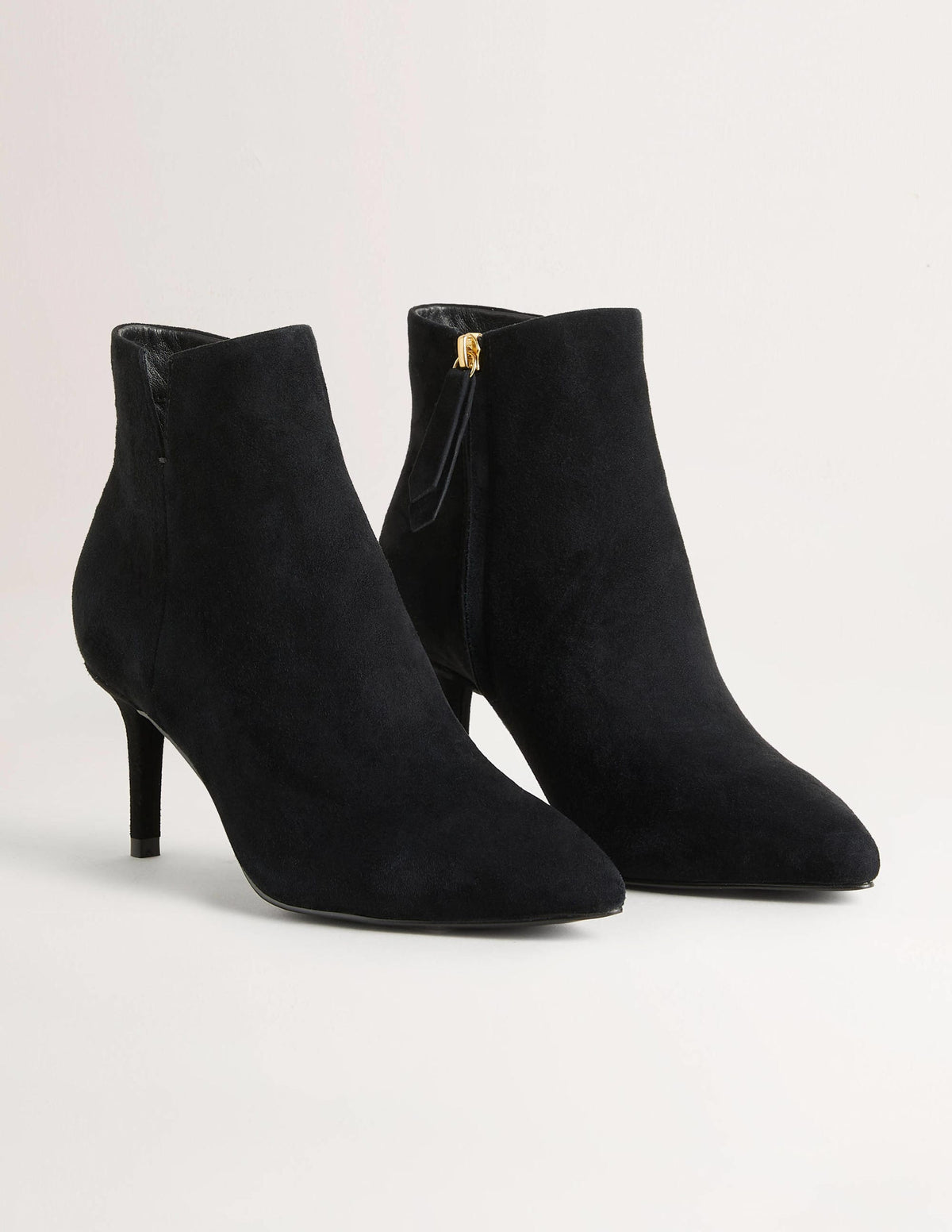 Suede Ankle Boots-Black - Image 2