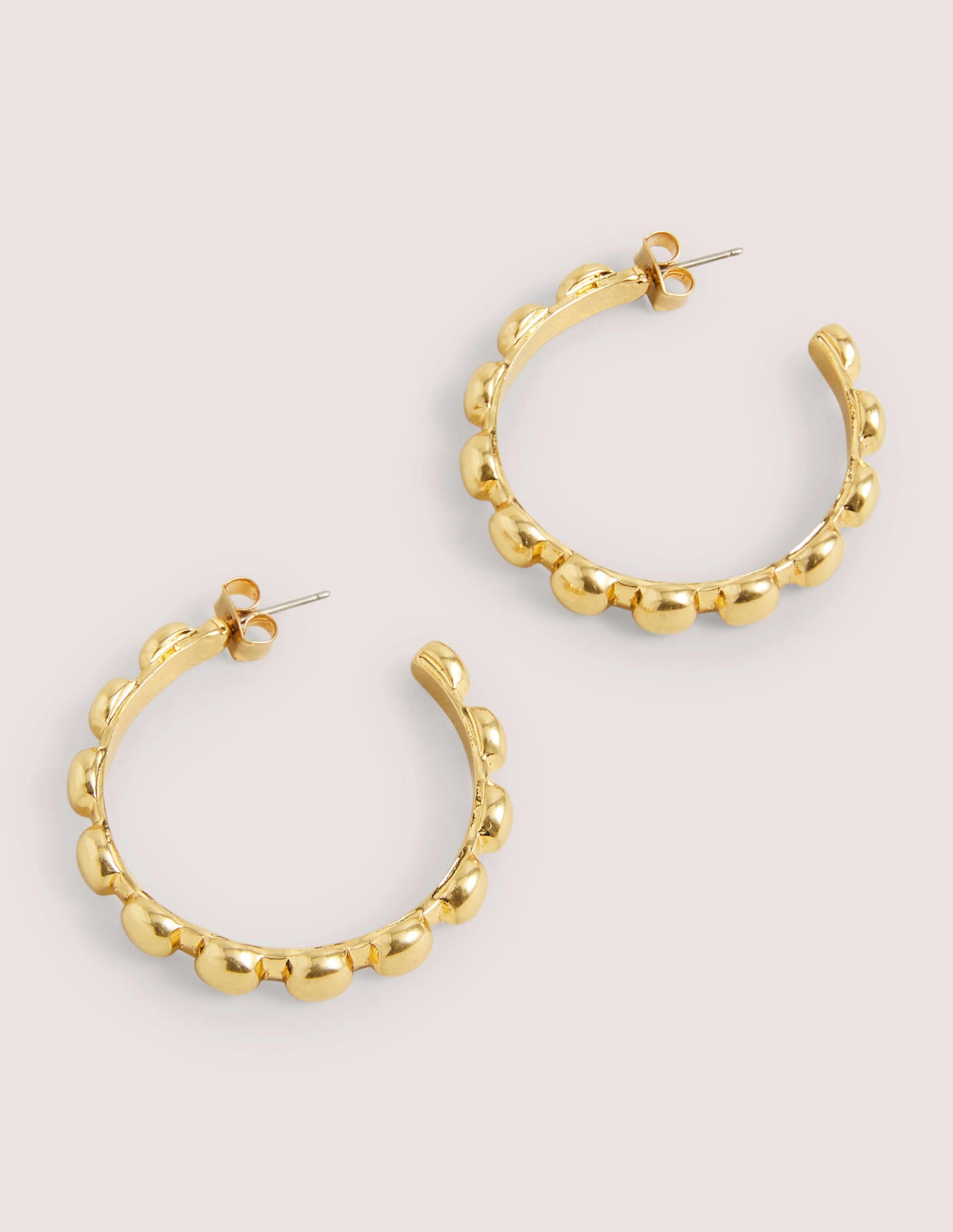 Dome Disk Hoops-Gold - Image 1