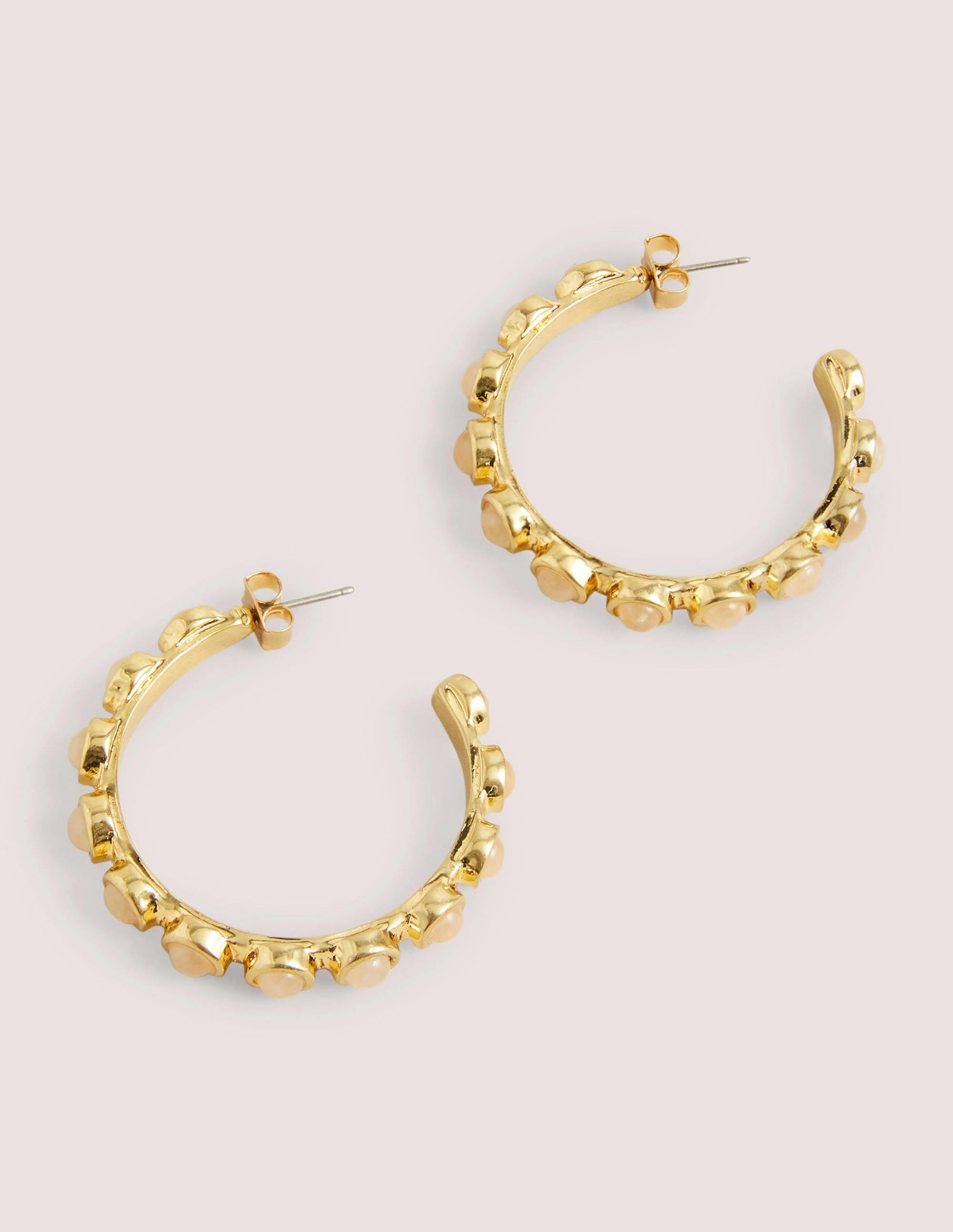 Dome Disk Hoops-Pink - Image 1