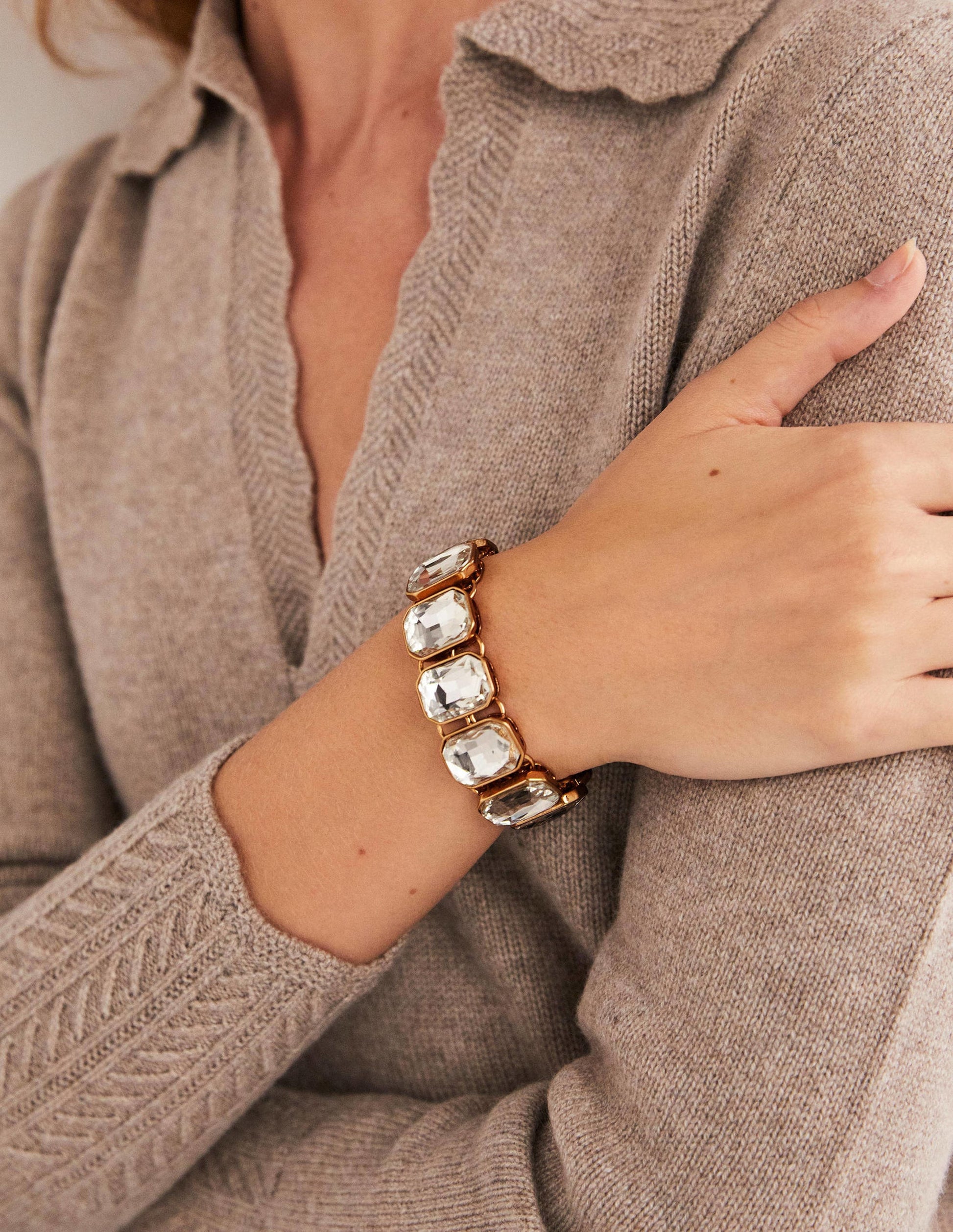 Jewelled Bracelet-Clear-1