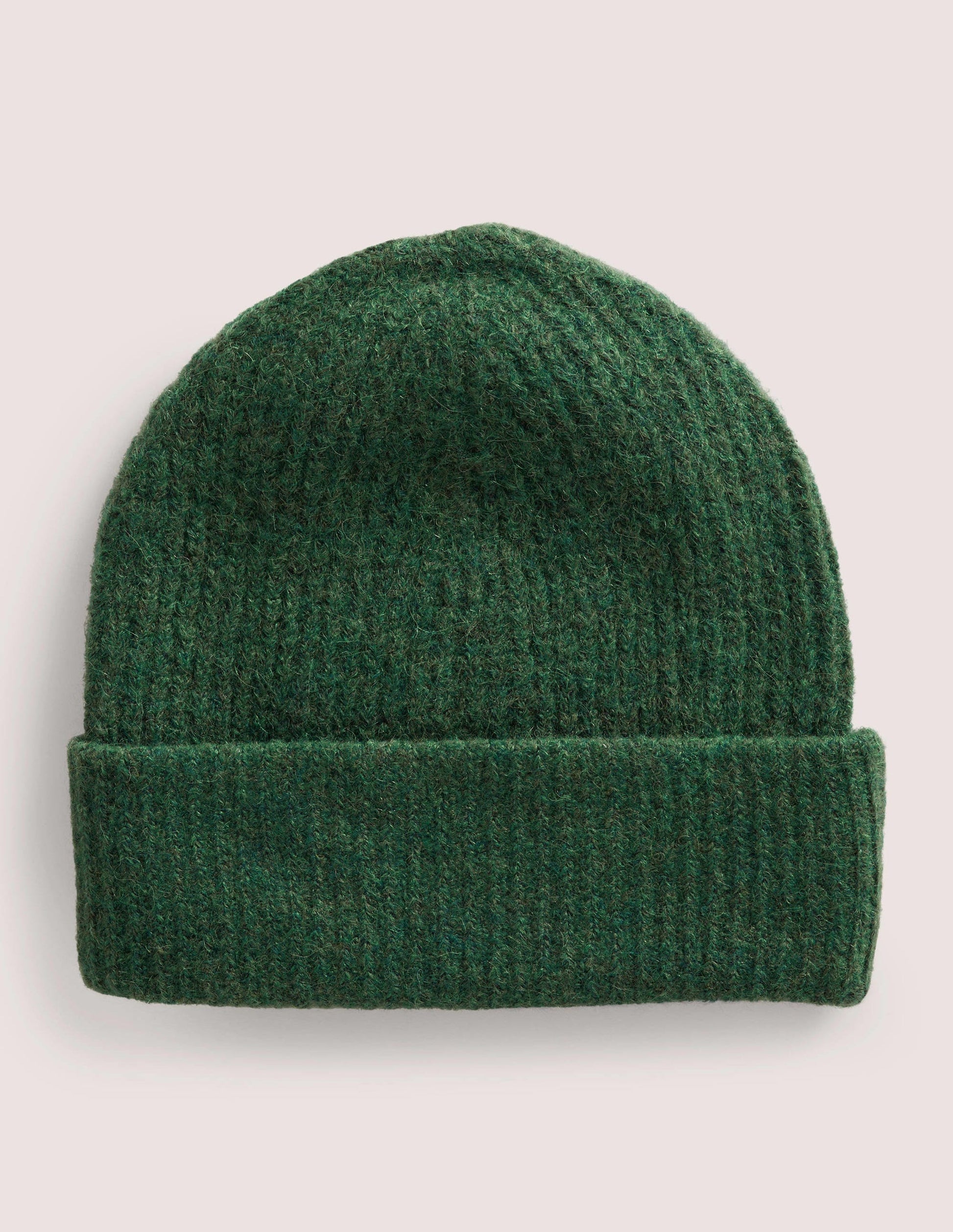 Fluffy Beanie-Hunter Green-1