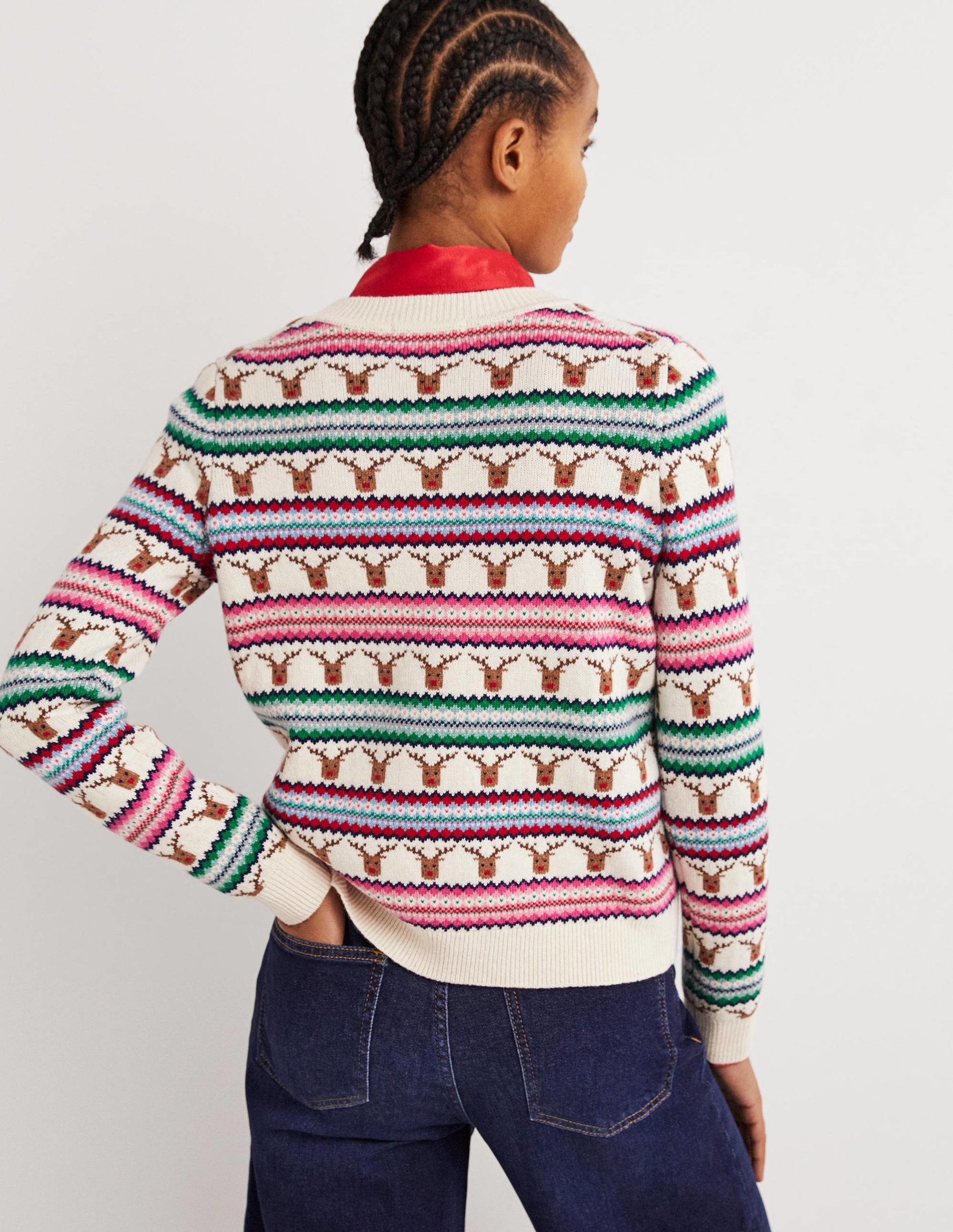 Reindeer Fair Isle Christmas Jumper-Reindeer Fair Isle-3