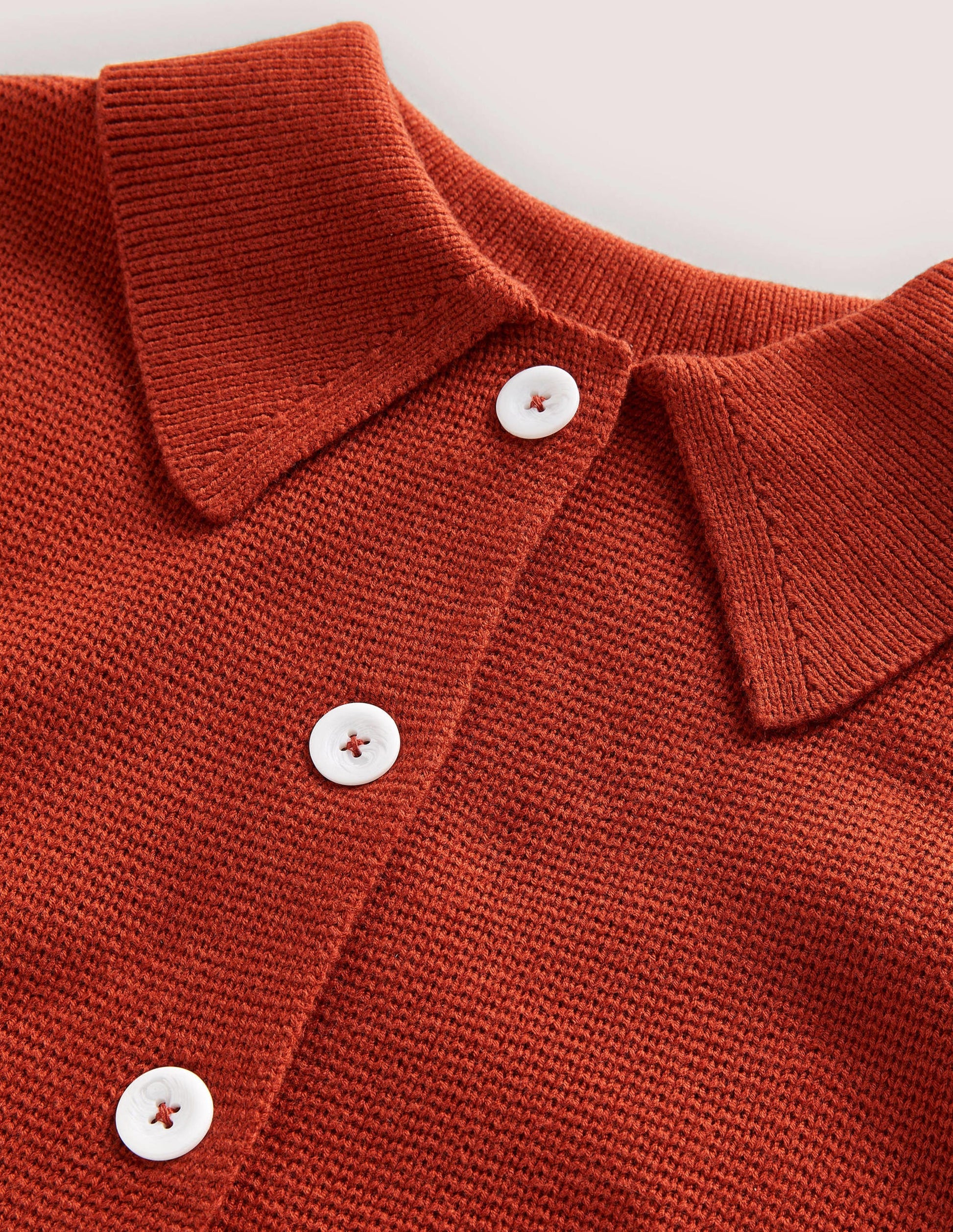 Wool Blend Cardigan-Rust-7