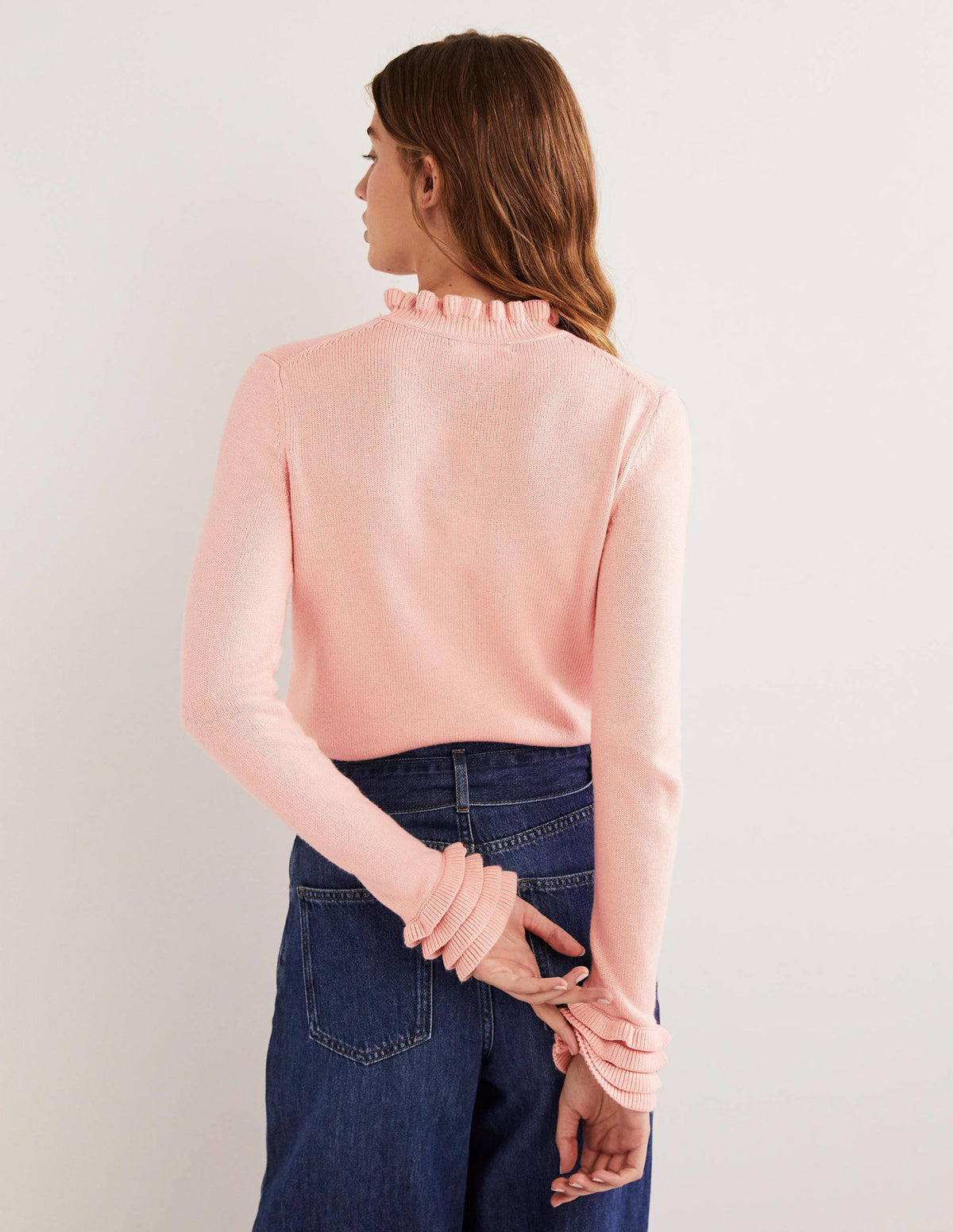 Layered Frill Jumper-Pink Frosting - Image 3