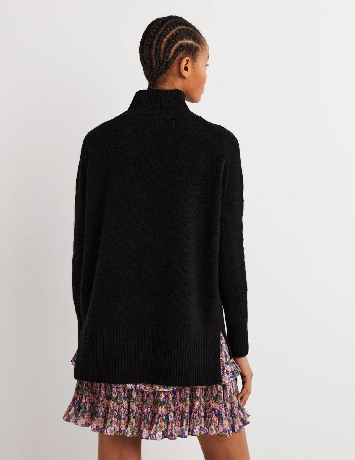 Jessica Oversized Jumper-Black - Image 3