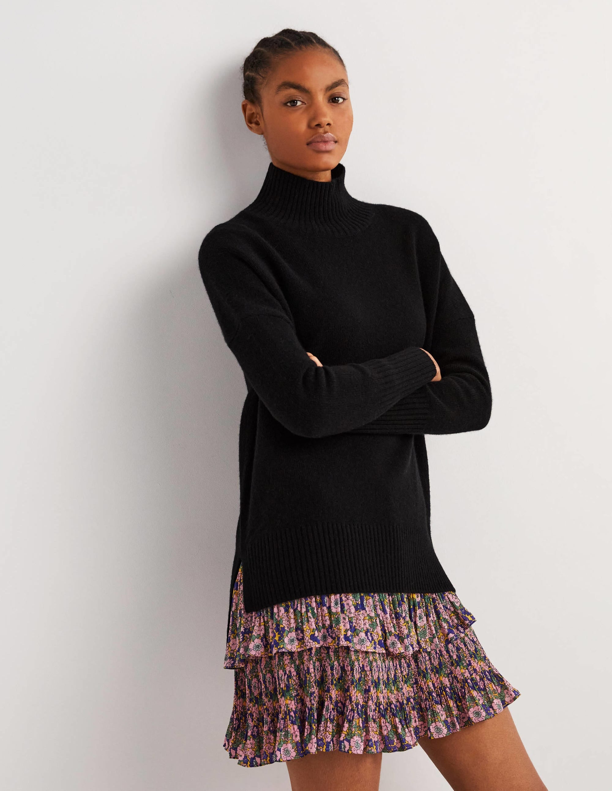 Jessica Oversized Jumper-Black - Image 4
