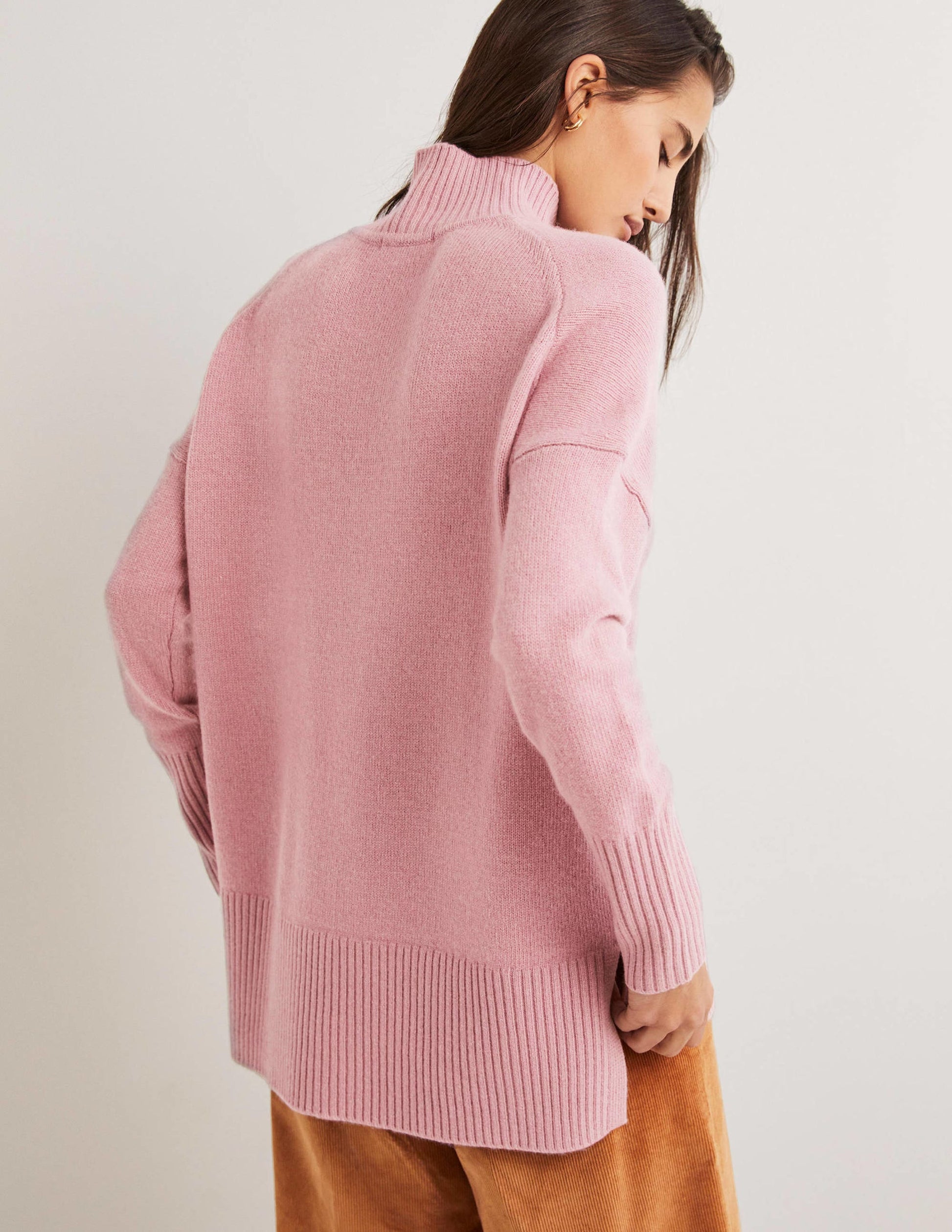 Jessica Oversized Jumper-Violet Purple-3