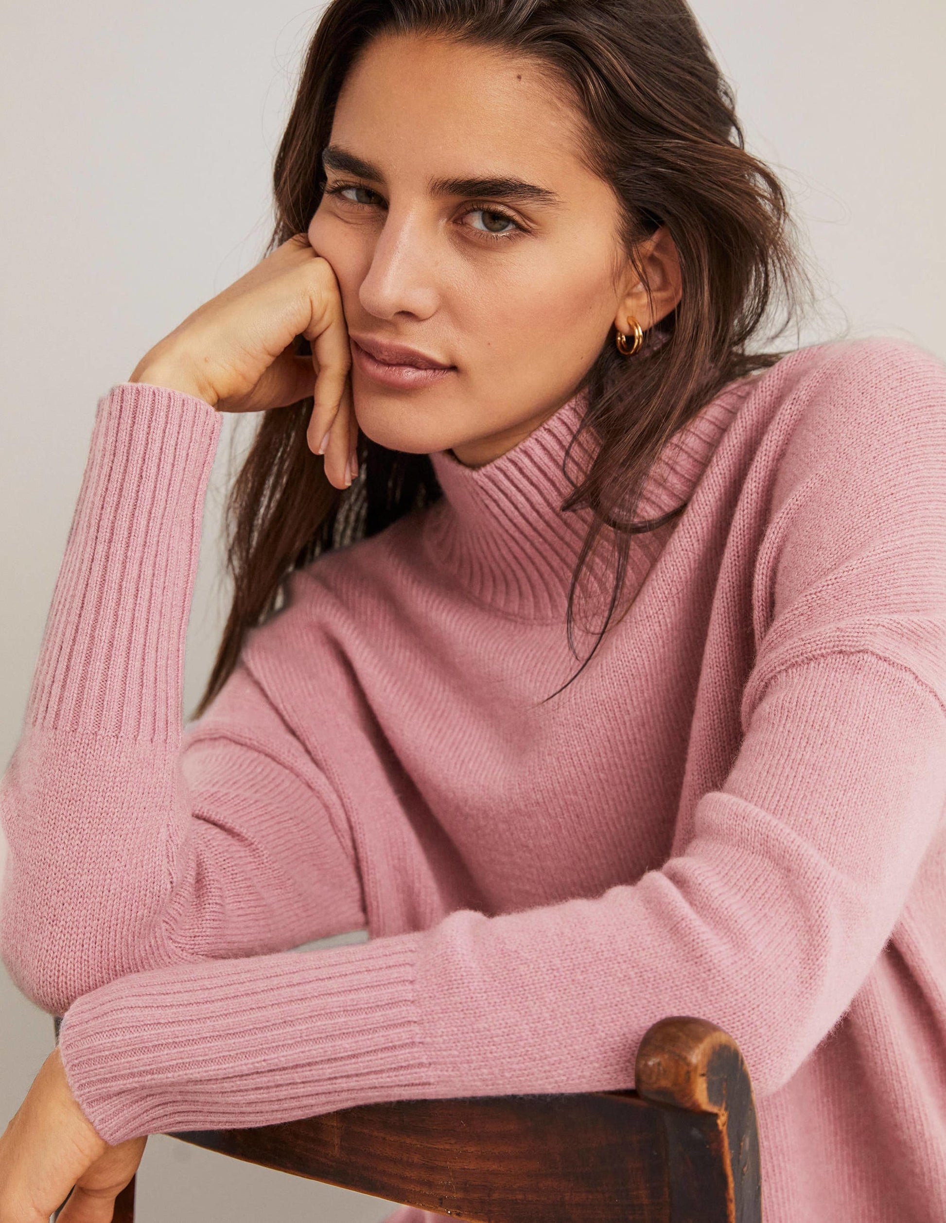 Jessica Oversized Jumper-Violet Purple-4