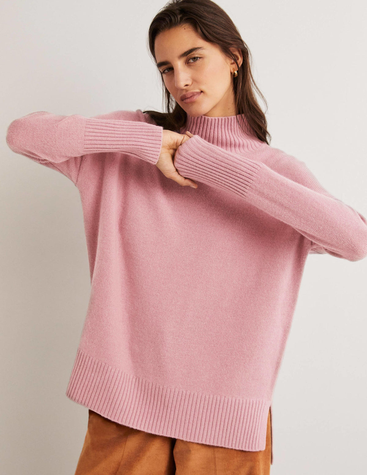 Jessica Oversized Jumper-Violet Purple-5