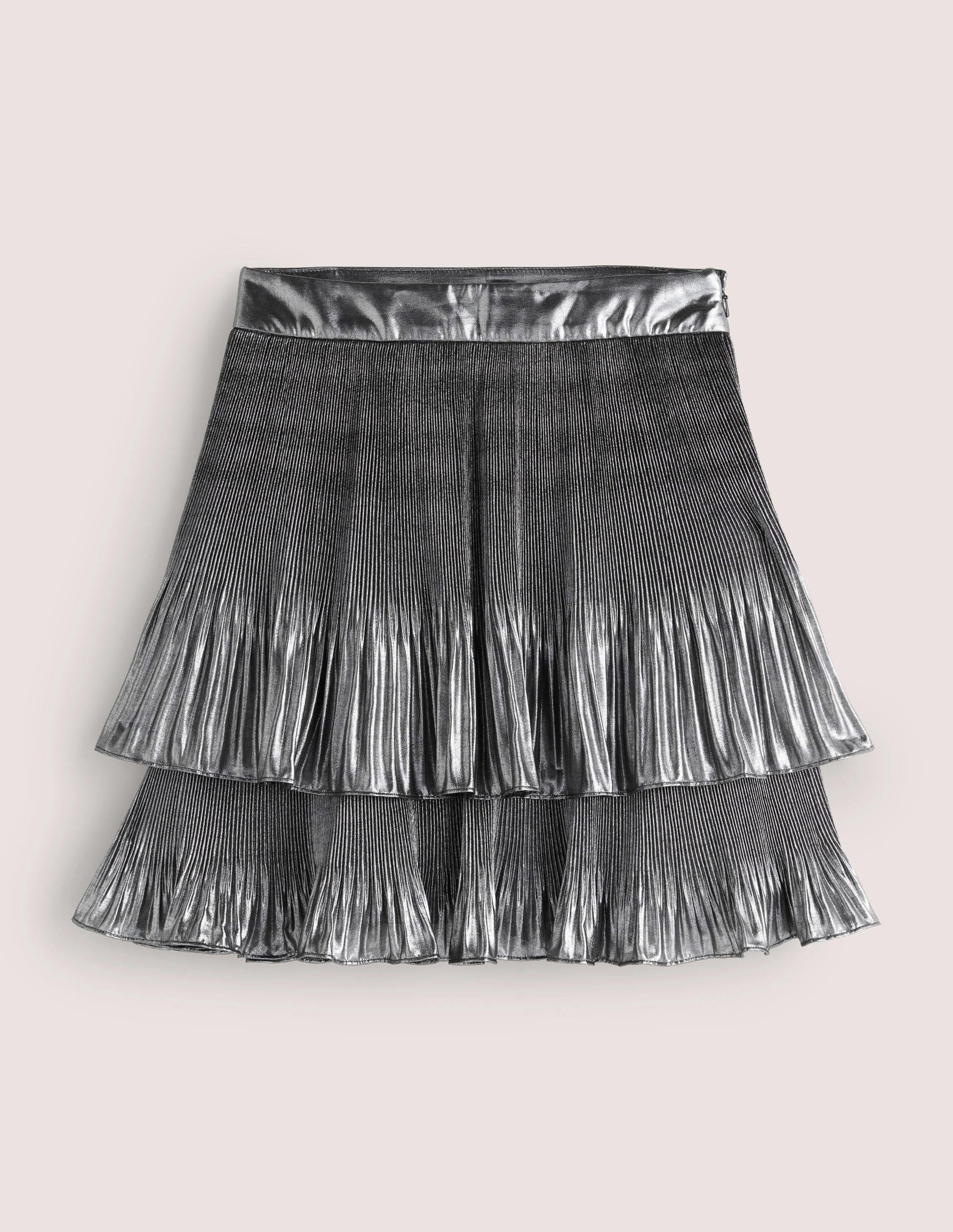 Plisse Mini Skirt-Party Metallic - Image 5