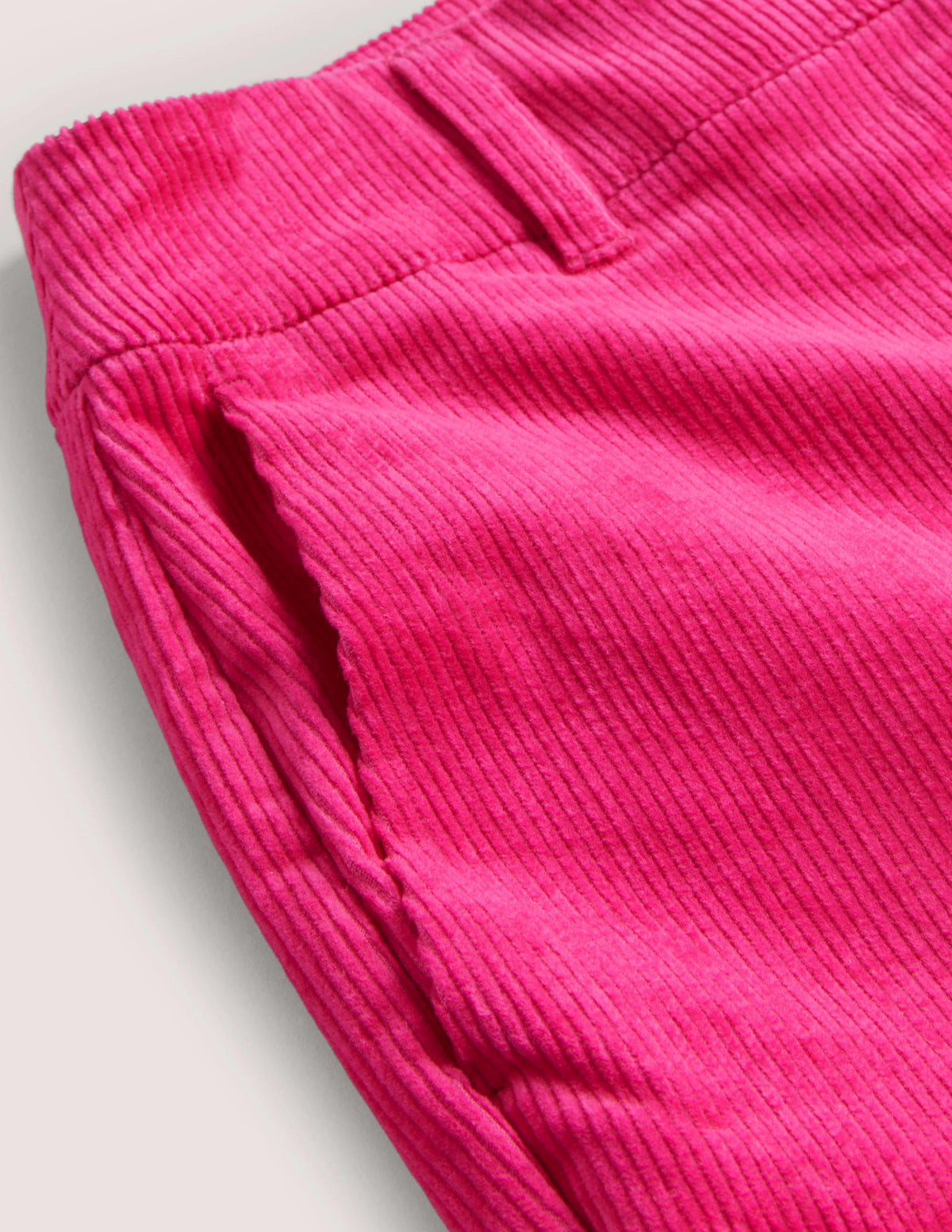 Corduroy Flare Trousers-Wild Watermelon PinK - Image 7