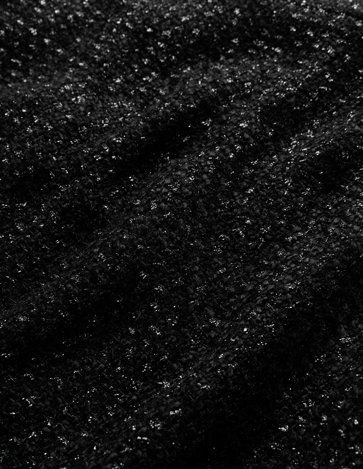 Tweed Metallic Mini Skirt-Shimmery Tweed - Image 7