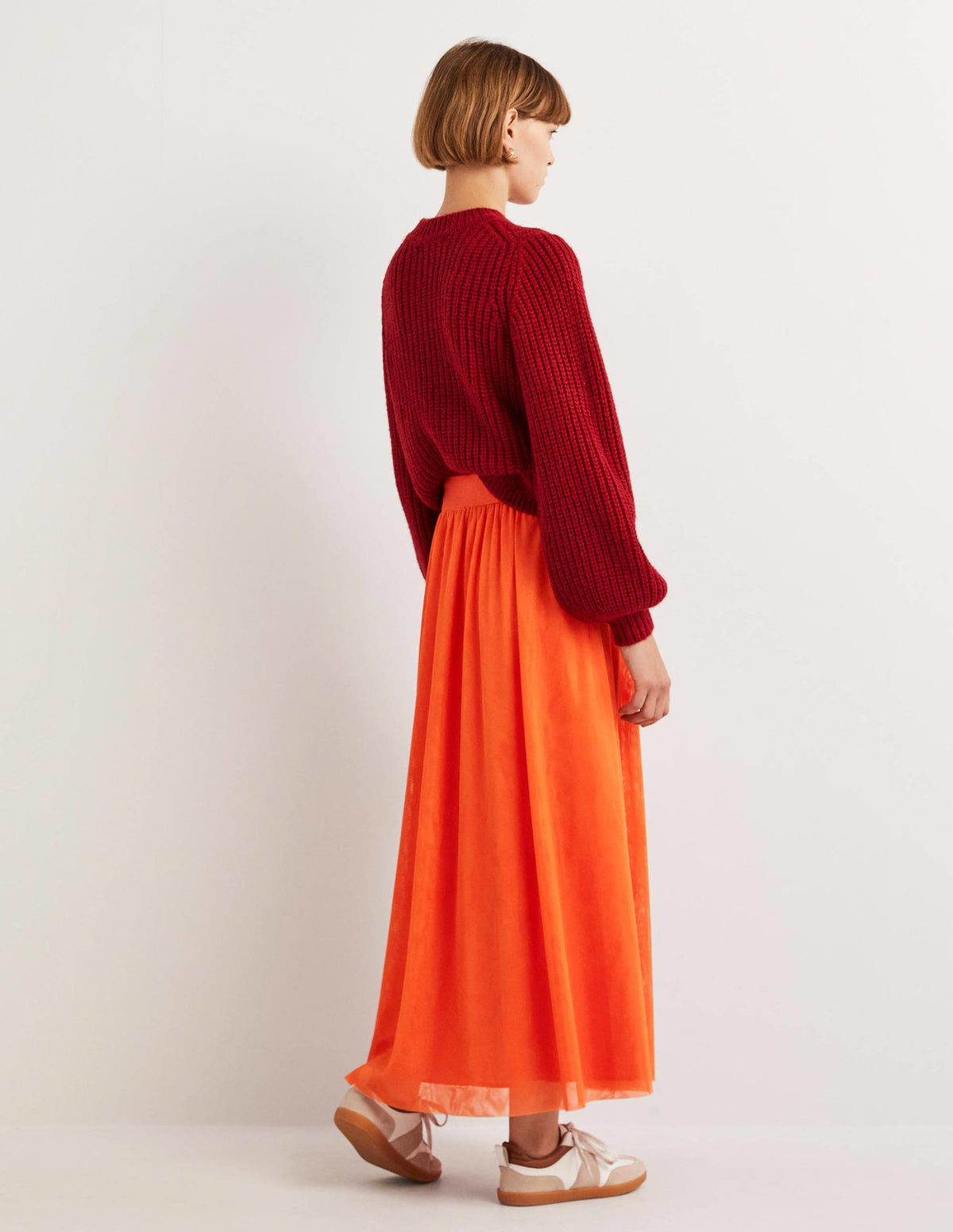 Tulle Full Midi Skirt-Tigerlily - Image 3