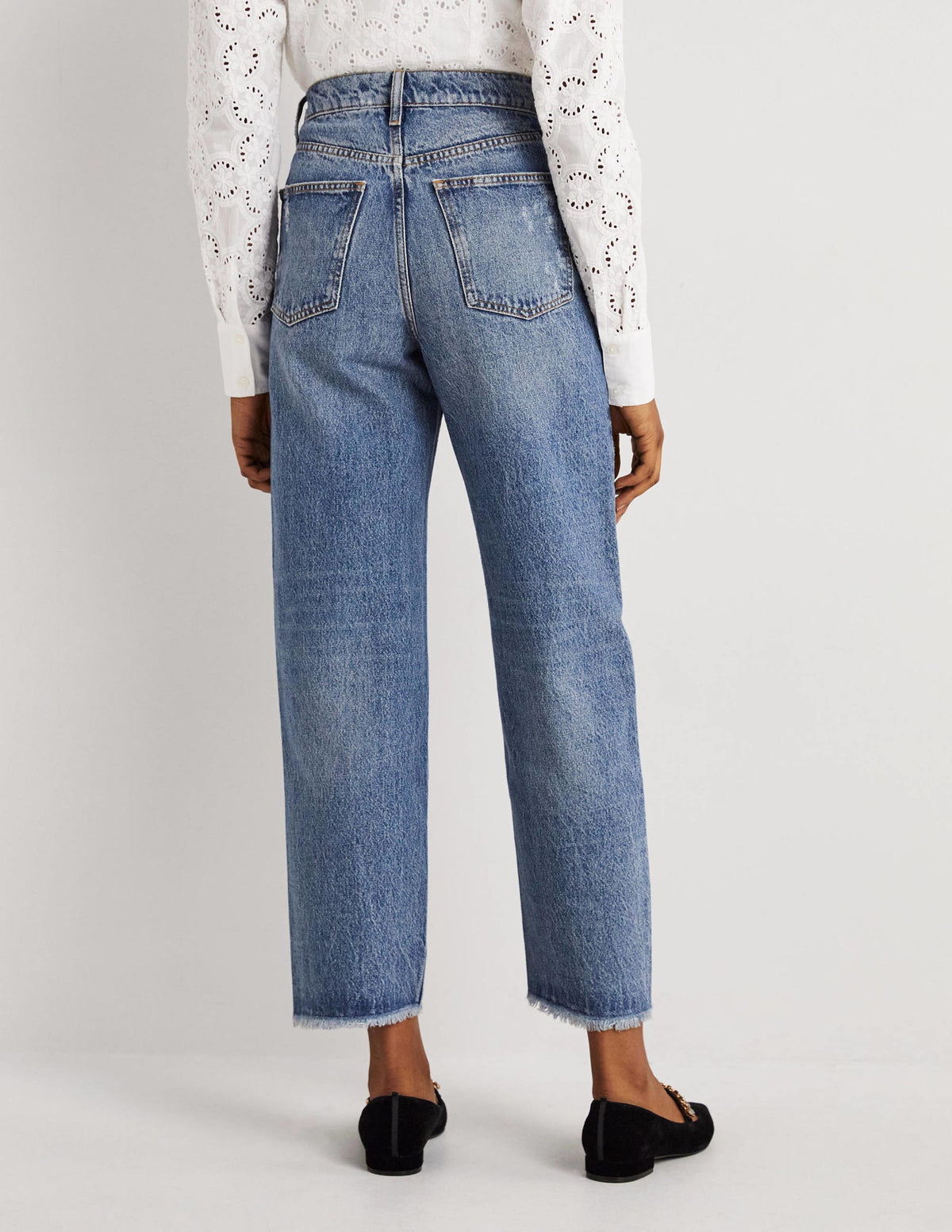Rigid Straight Jeans-Mid Vintage - Image 4