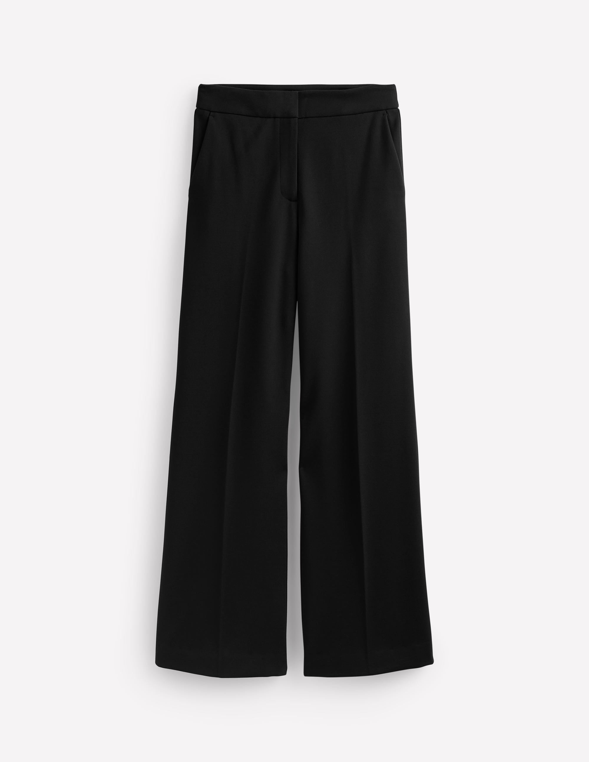 Westbourne Ponte Trousers-Black - Image 5