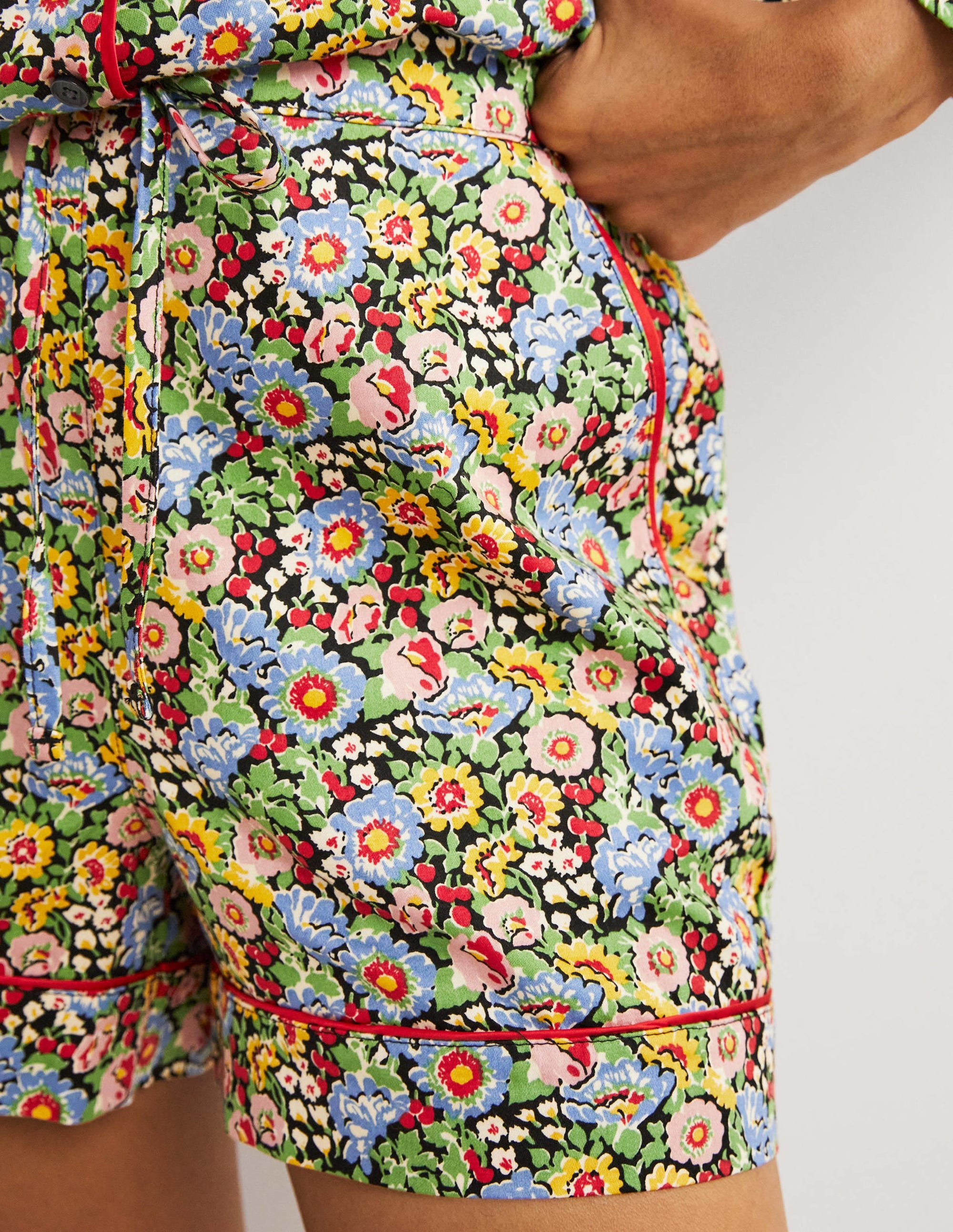 Easy Cotton Sleep Short-Multi, Flora Illusion - Image 2