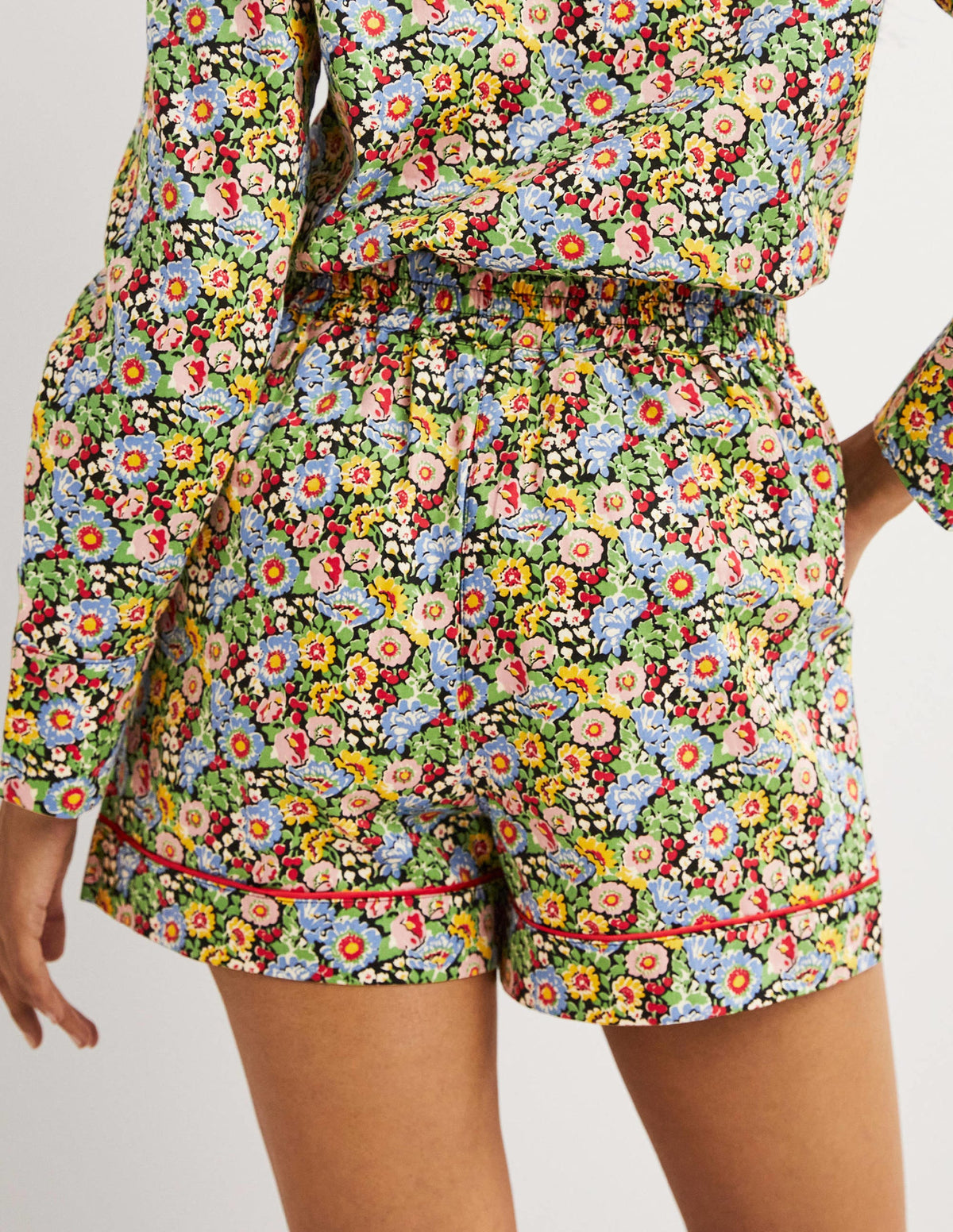 Easy Cotton Sleep Short-Multi, Flora Illusion - Image 3