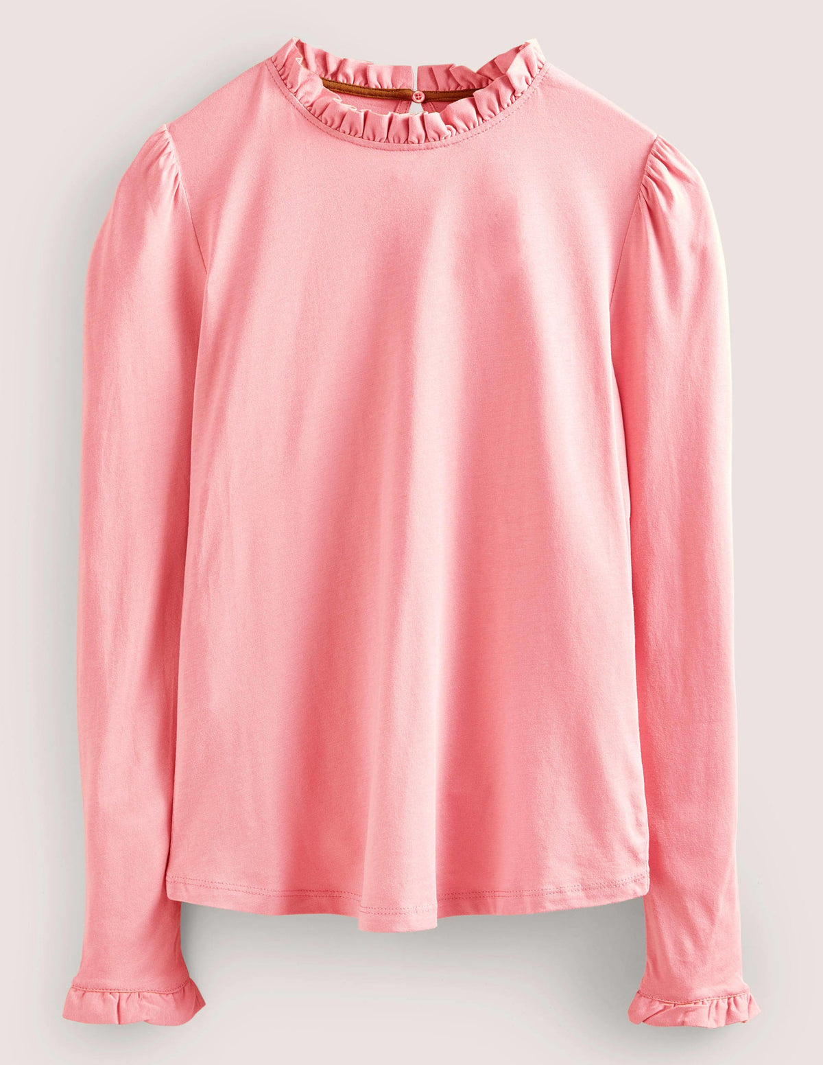 Supersoft Frill Detail Top-Wild Rose - Image 5