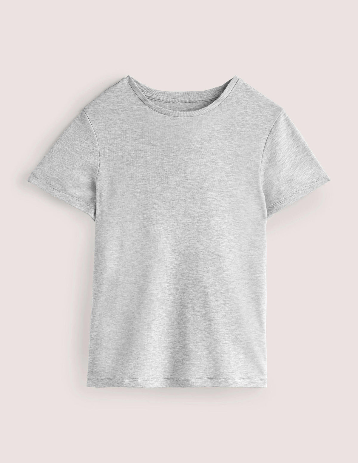 Soft Touch T-Shirt-Grey Marl-5