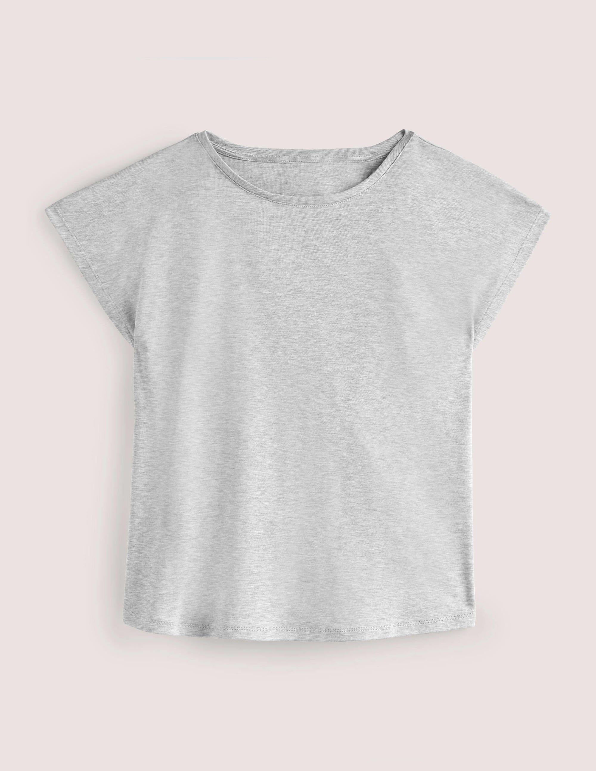 Soft Touch Sleeveless Top-Grey Marl - Image 5