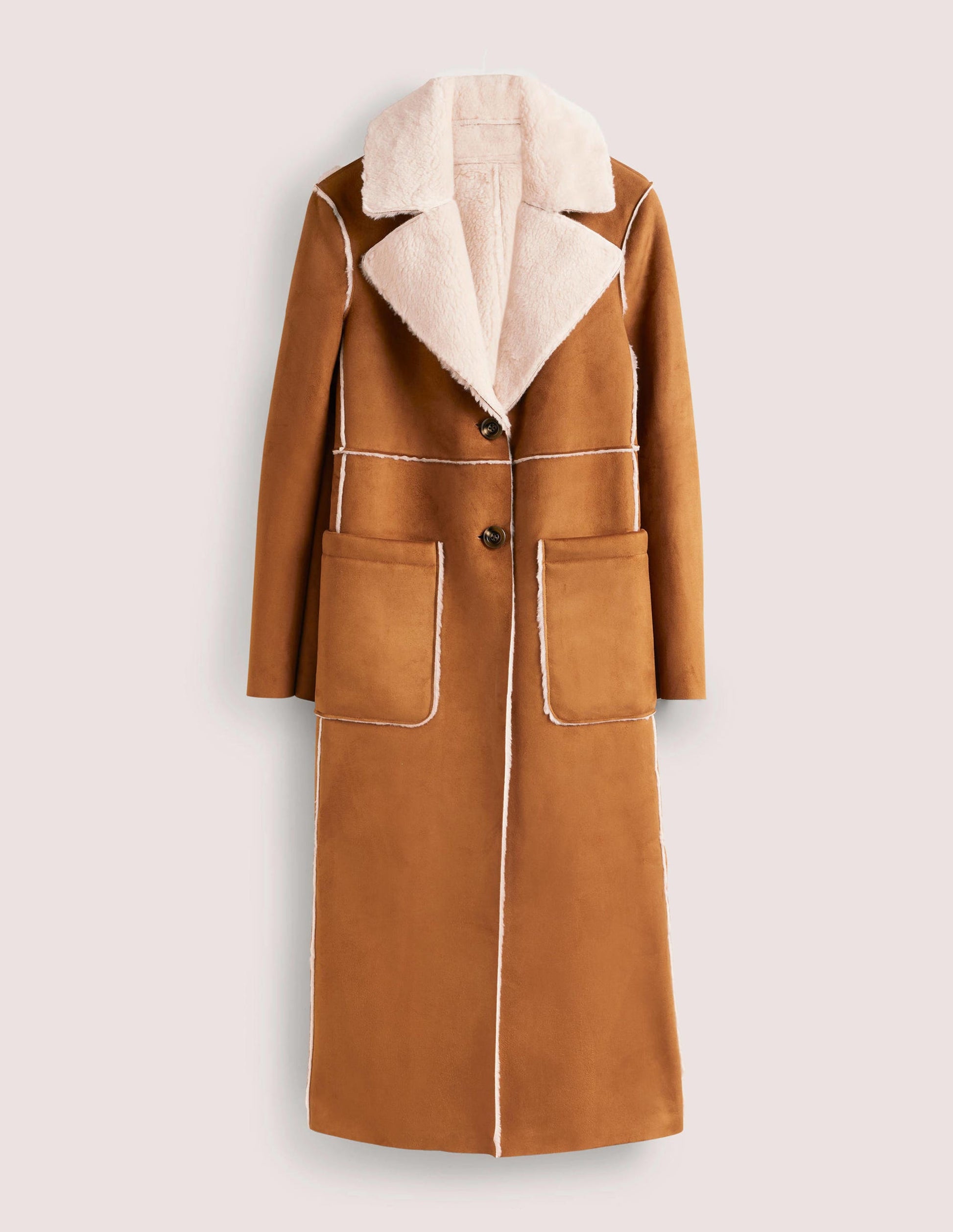 Reversible Faux-Shearling Coat-Hazel-5
