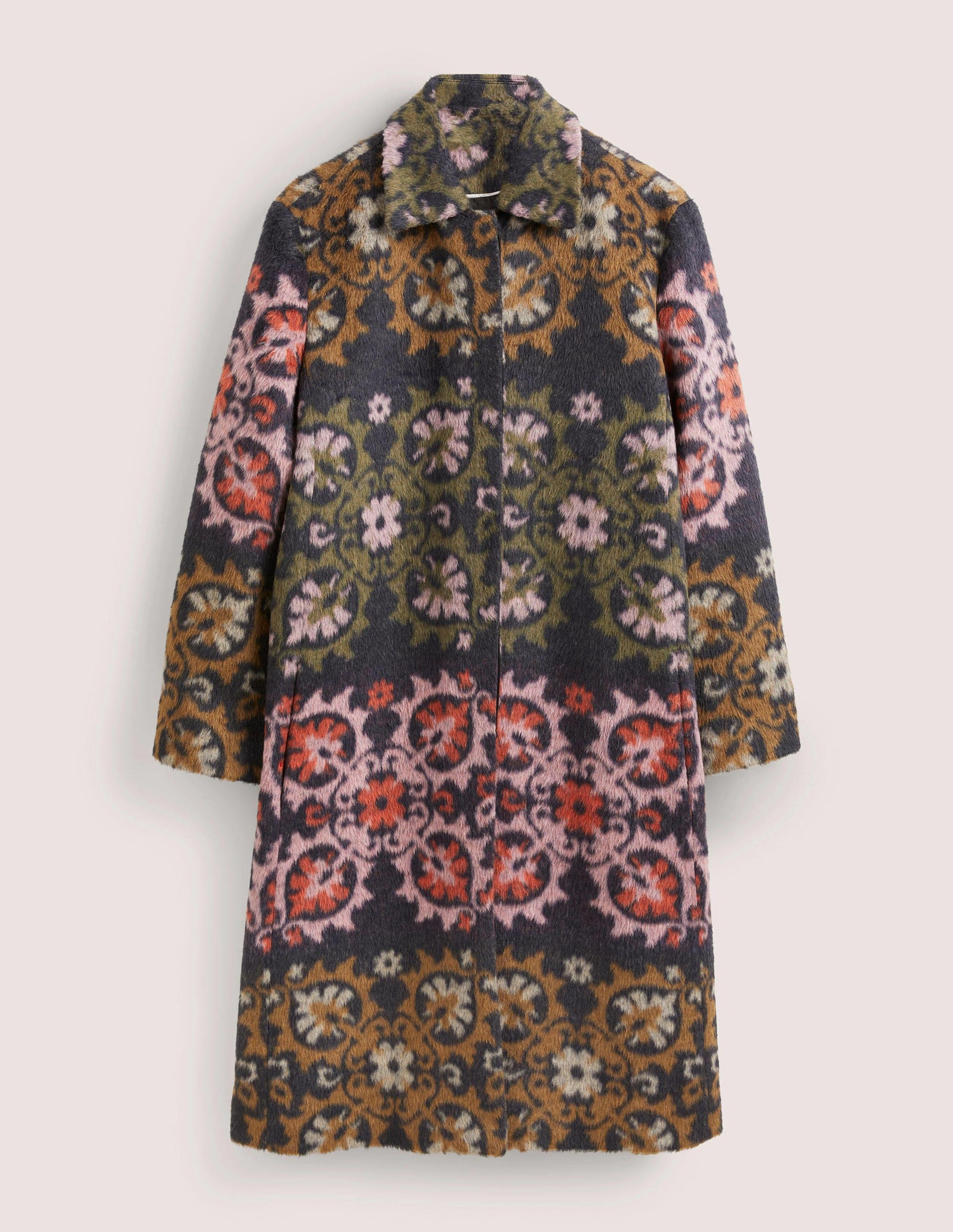 Textured Wool Coat-Wow Jacquard-5