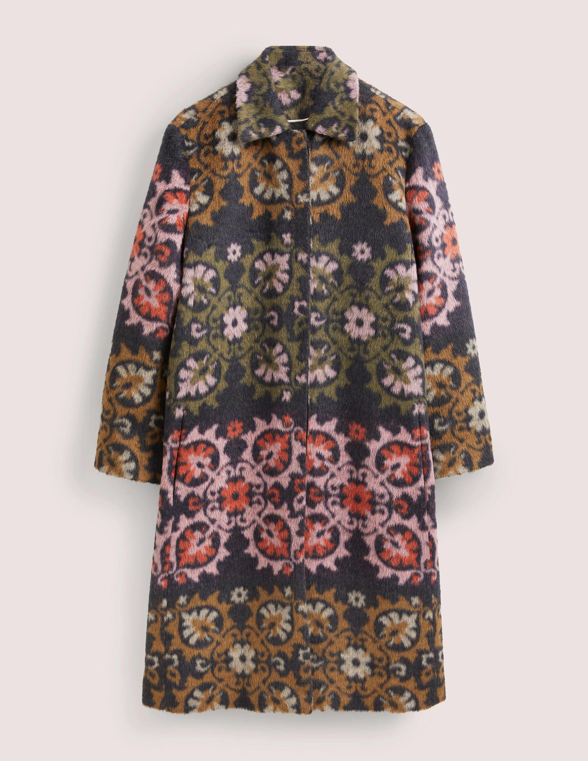 Textured Wool Coat-Wow Jacquard - Image 5