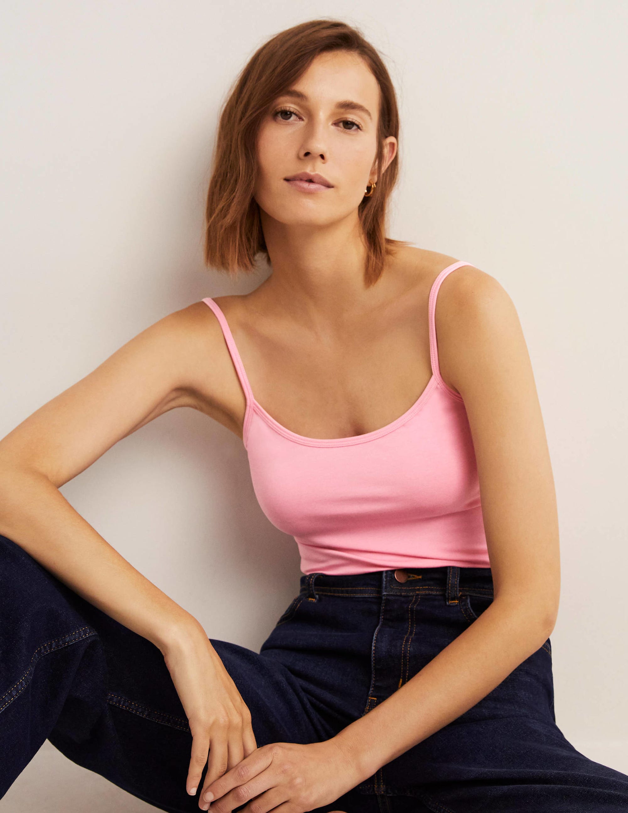 Plain Cami Top-Cherry Blossom - Image 4