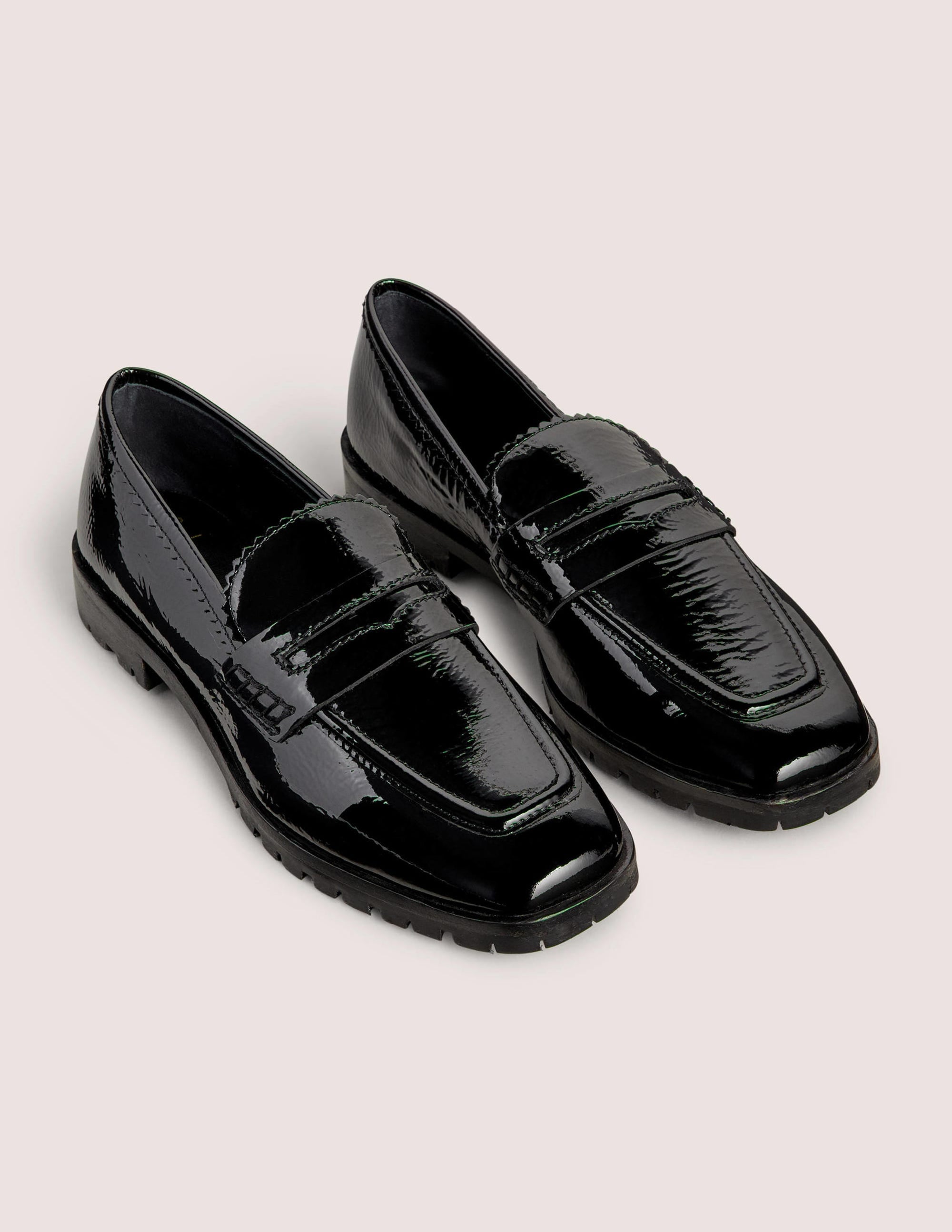 Patent Loafer-Black - Image 2