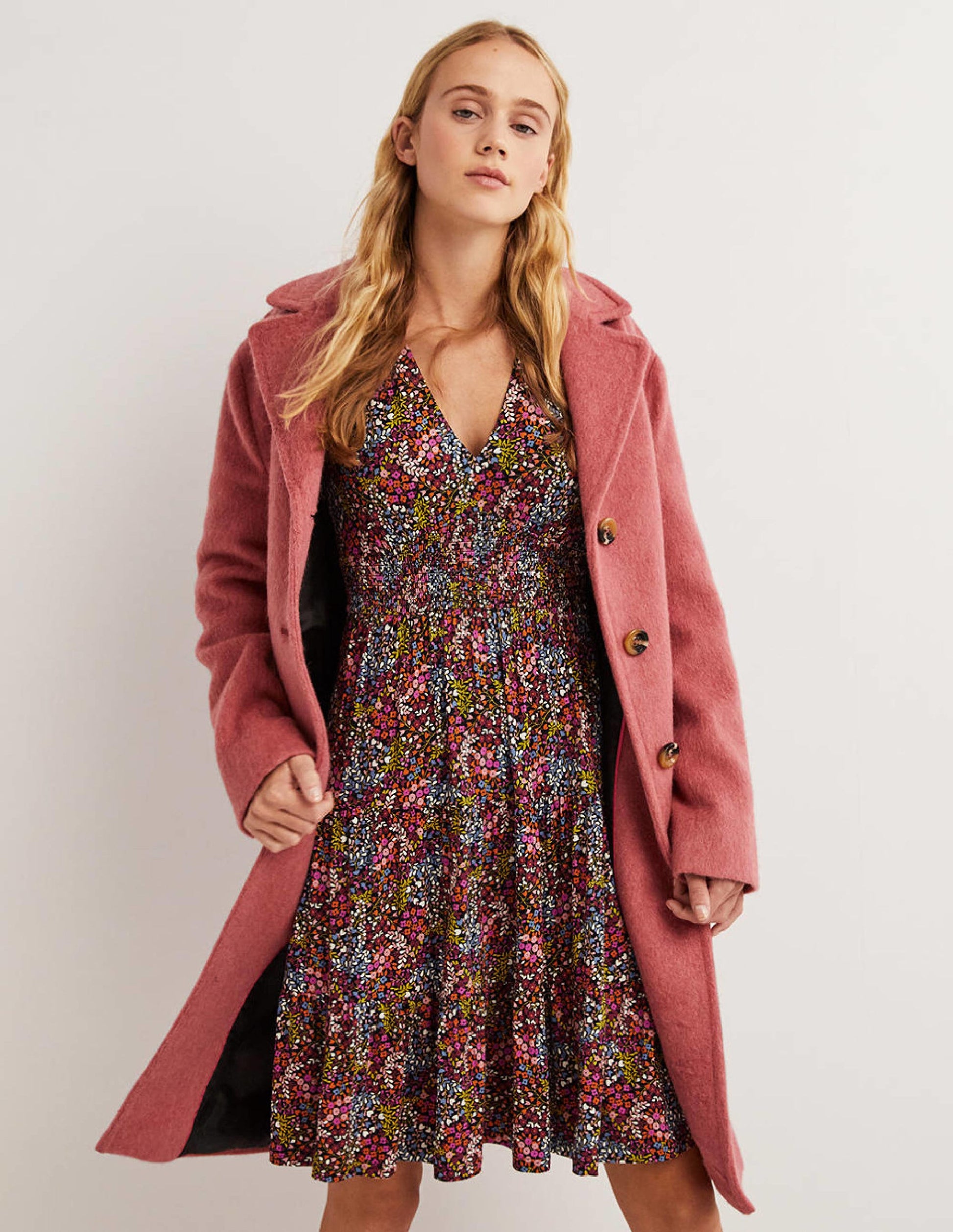 Tiered Jersey Mini Dress-Multi, Ditsy Garden-4