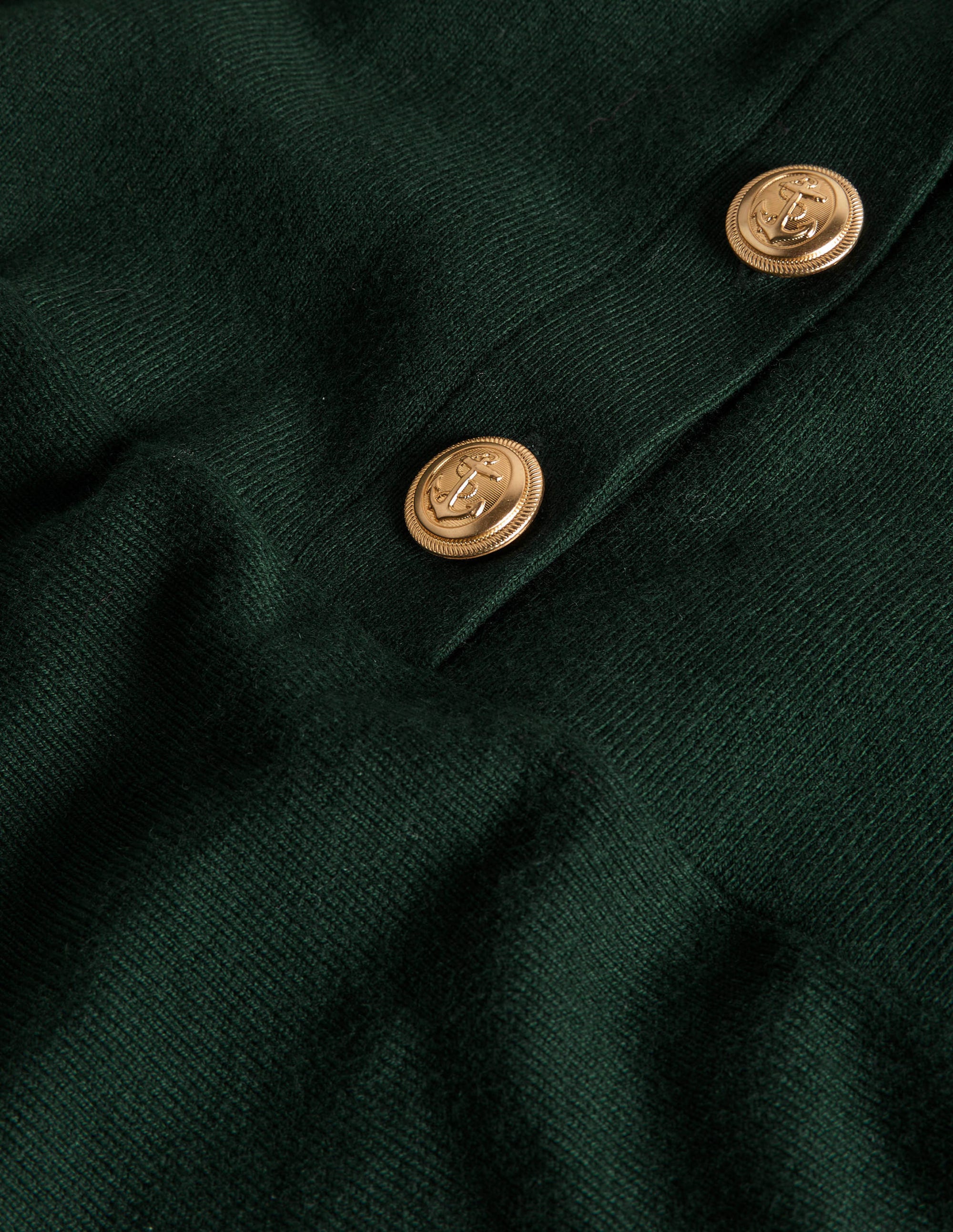 Relaxed Knitted Mini Dress-Cavolo Nero - Image 8