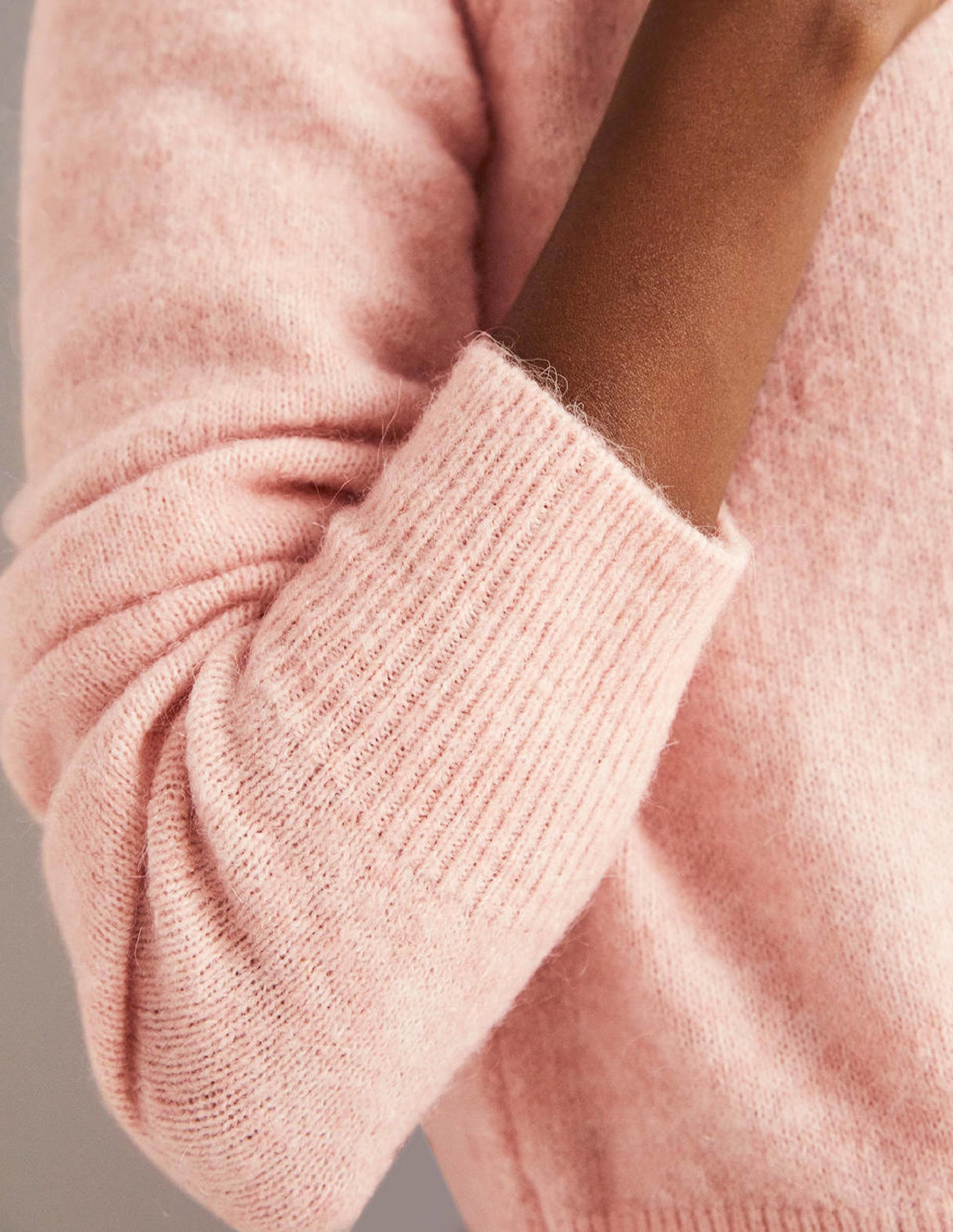 Fluffy Wrap Cardigan-Pink Frosting-6