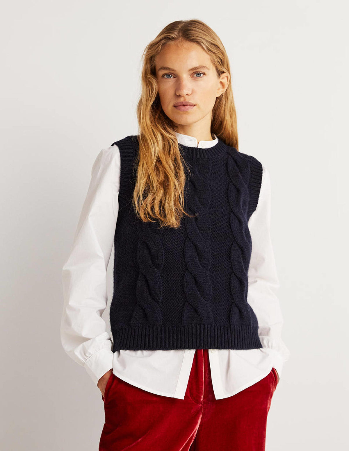 Cable Tank-Navy - Image 1