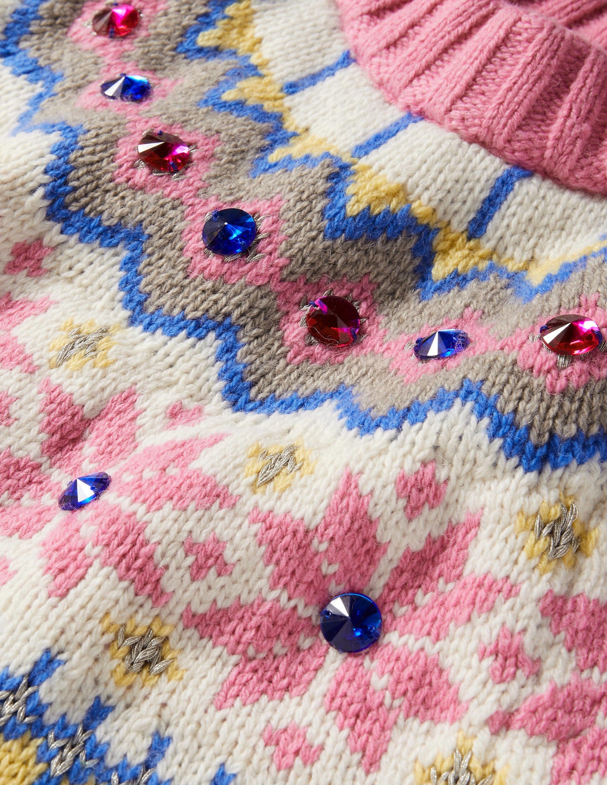 Embellished Fair Isle Jumper-Mink, Embellished Fair Isle-7