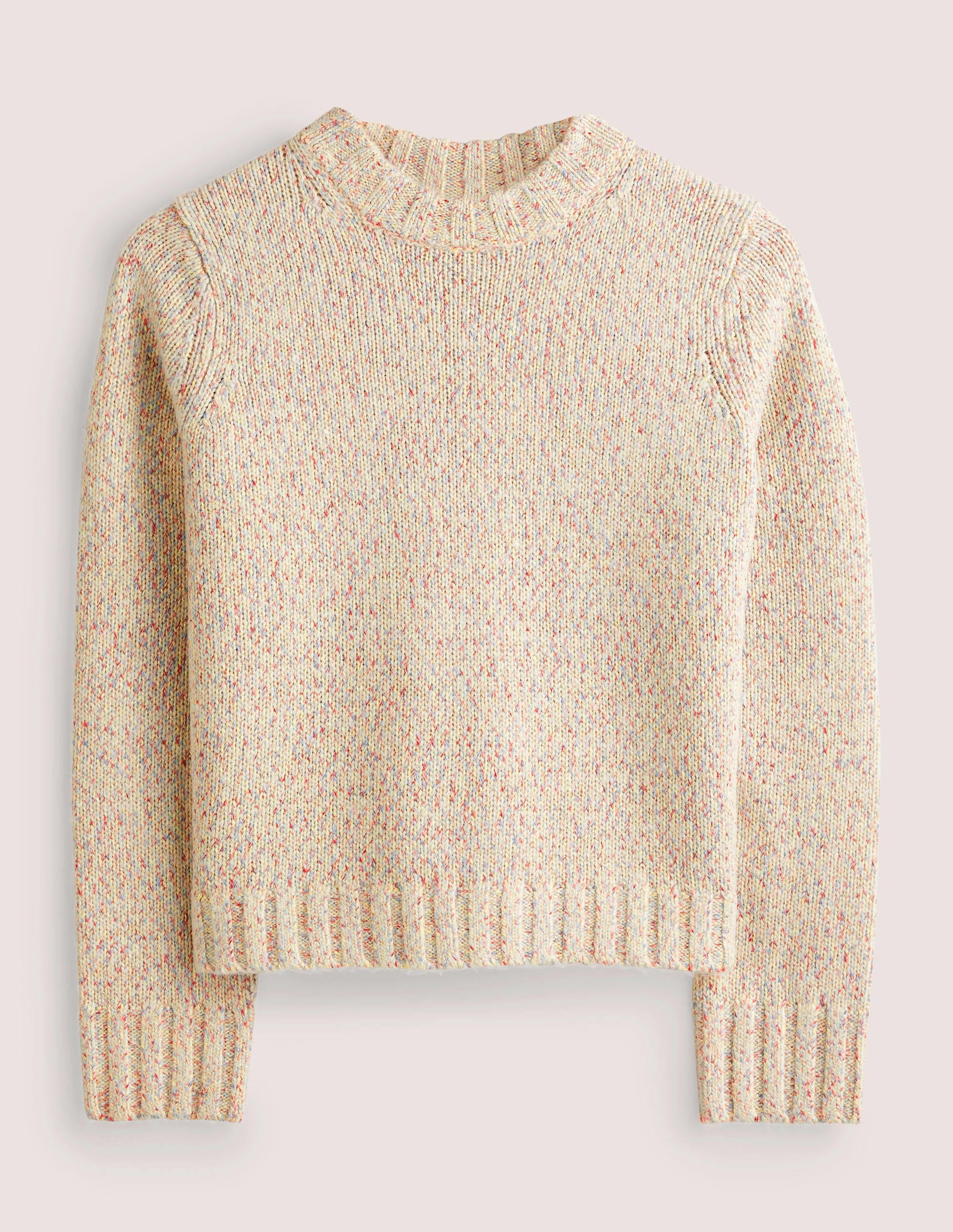 Speckled Fluffy Jumper-Ivory - Image 6